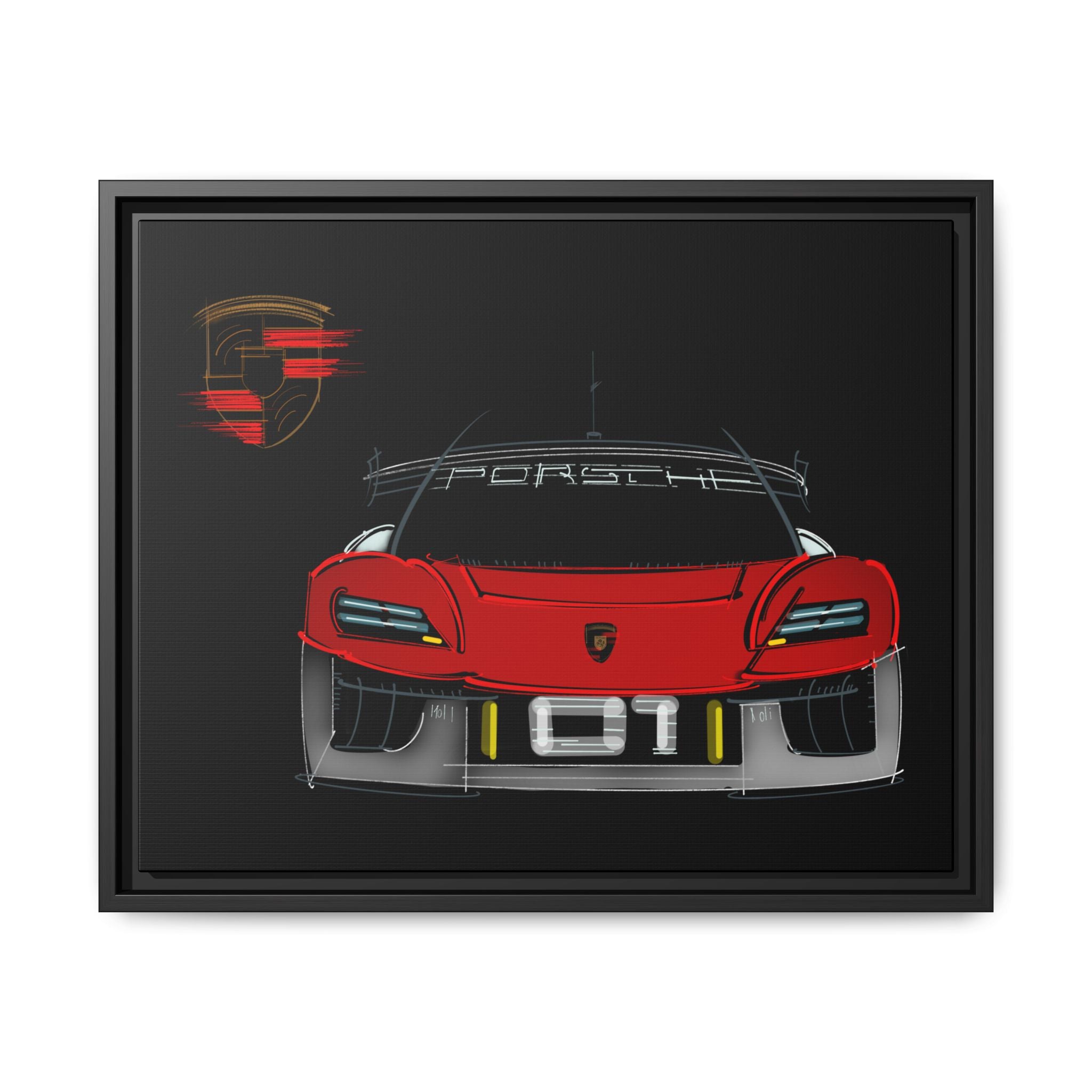 Mission R Framed