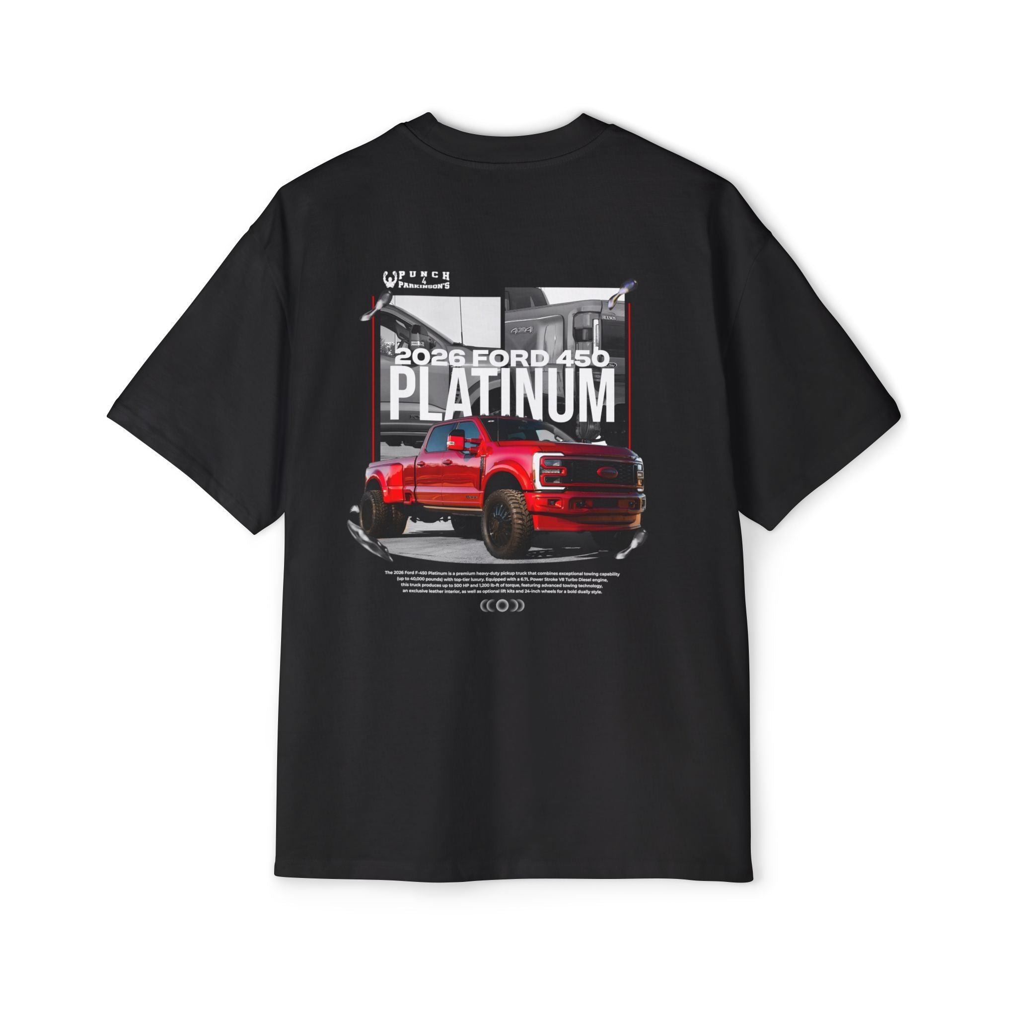Punch For Parkinson's Ford F-150 PLATINUM Graphic Tee
