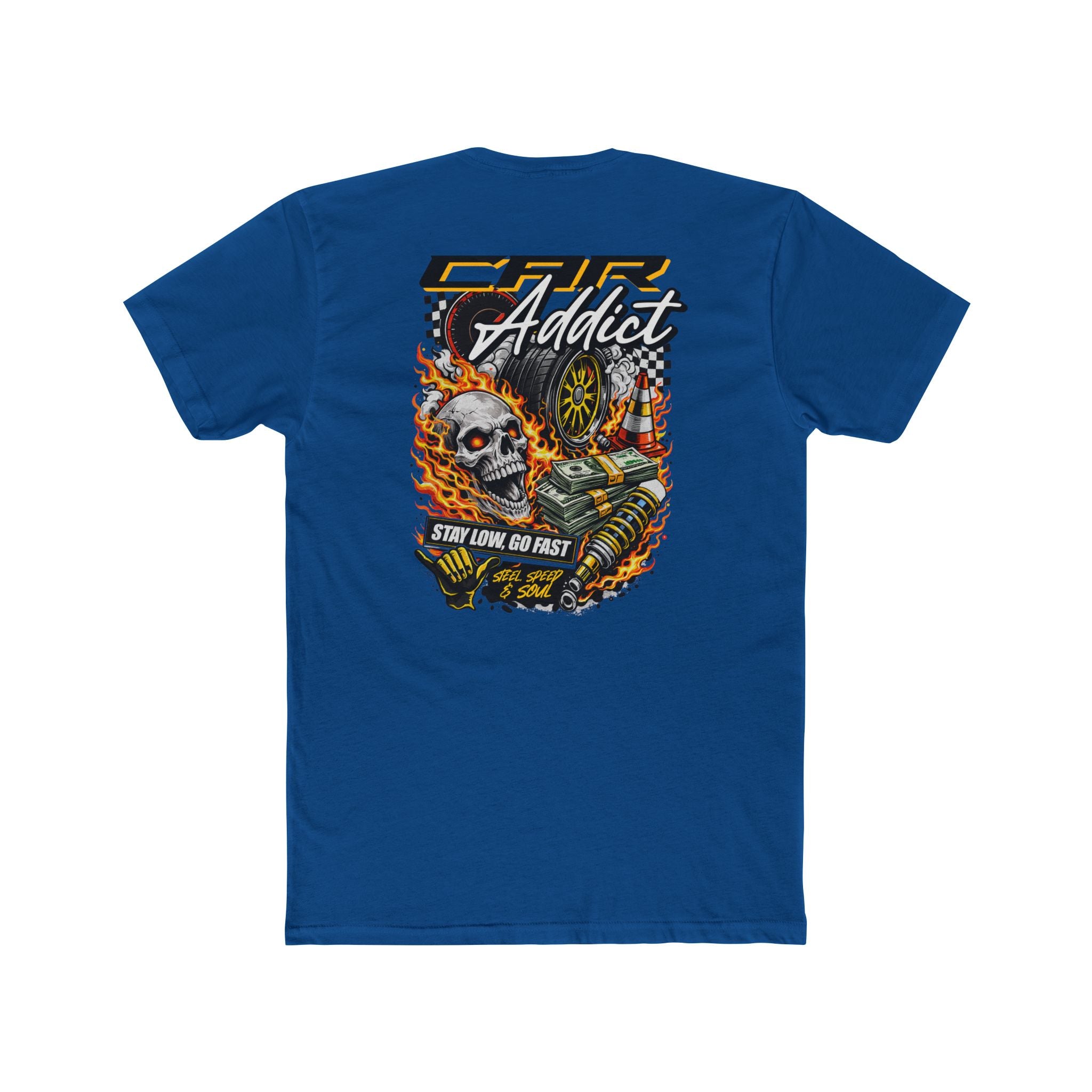 ModPro "Stay Low Go Fast" Skull Racing Lightweight Tee