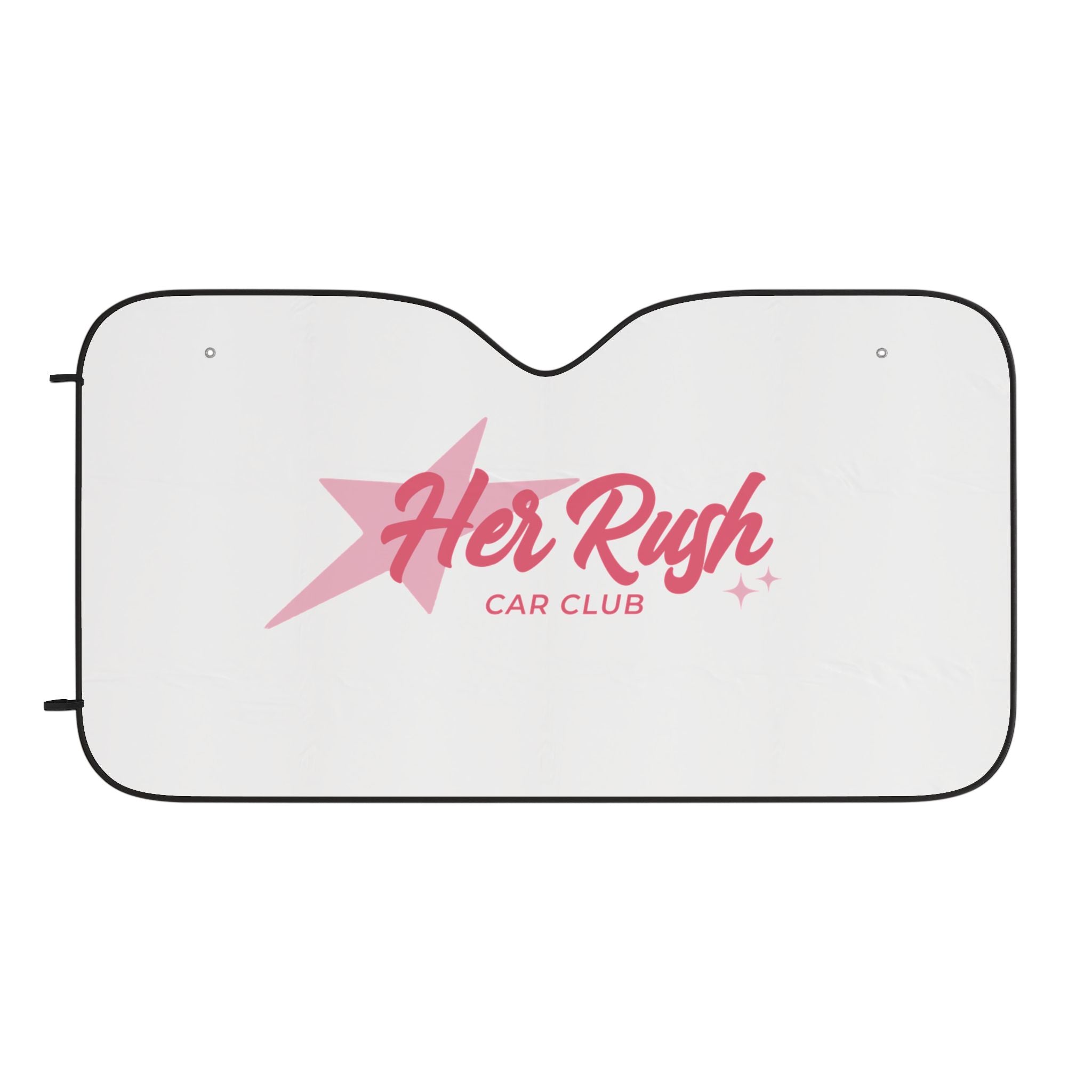 HER_RUSH Car Club Sun Shade