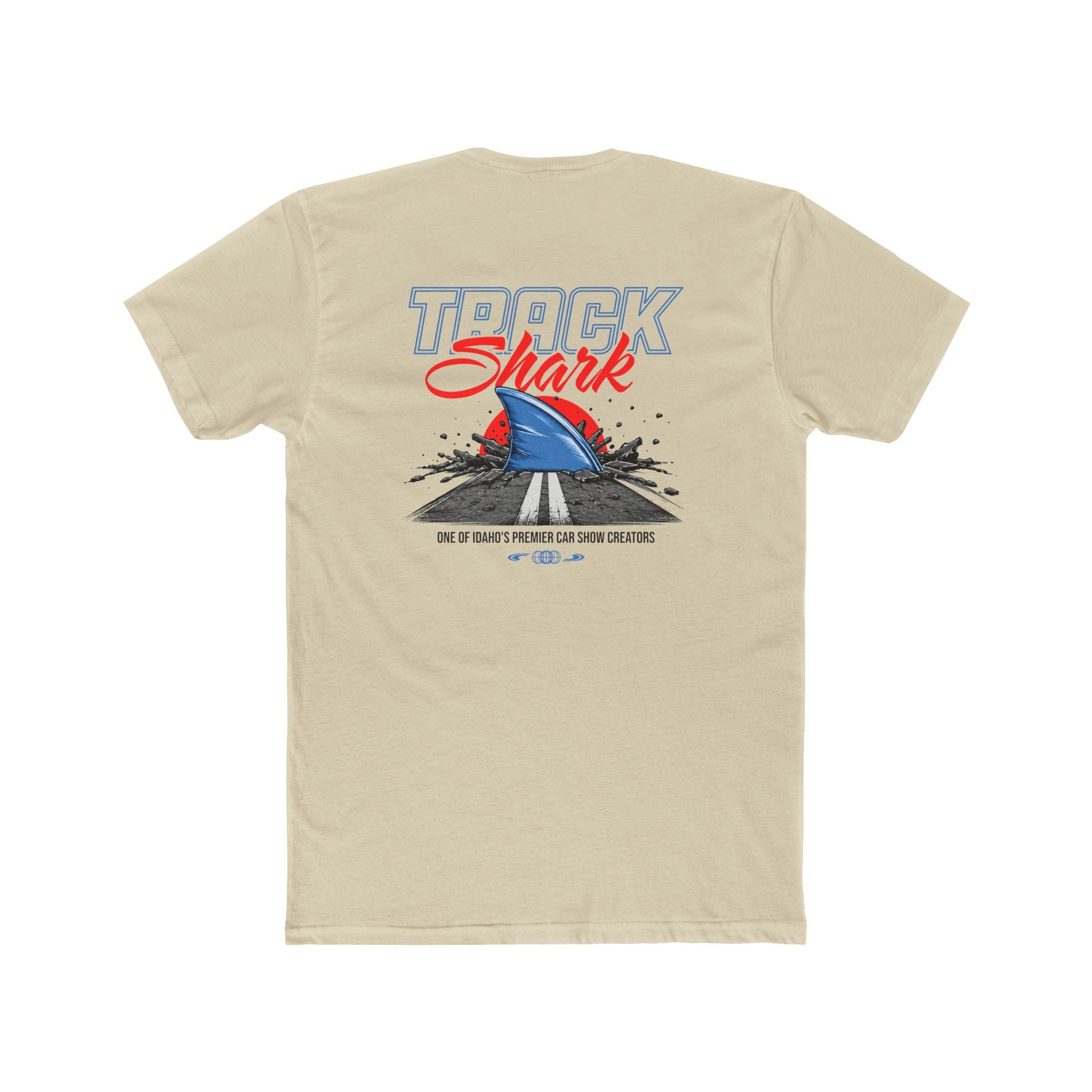 TRACKSHARK CLUB — Retro Racing Shark Lightweight Tee