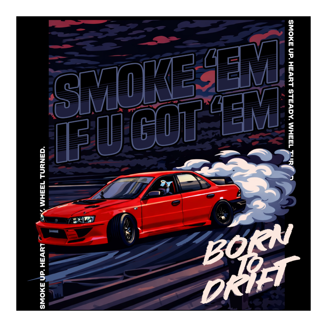 ADDICTIVE Born To Drift Hoodie