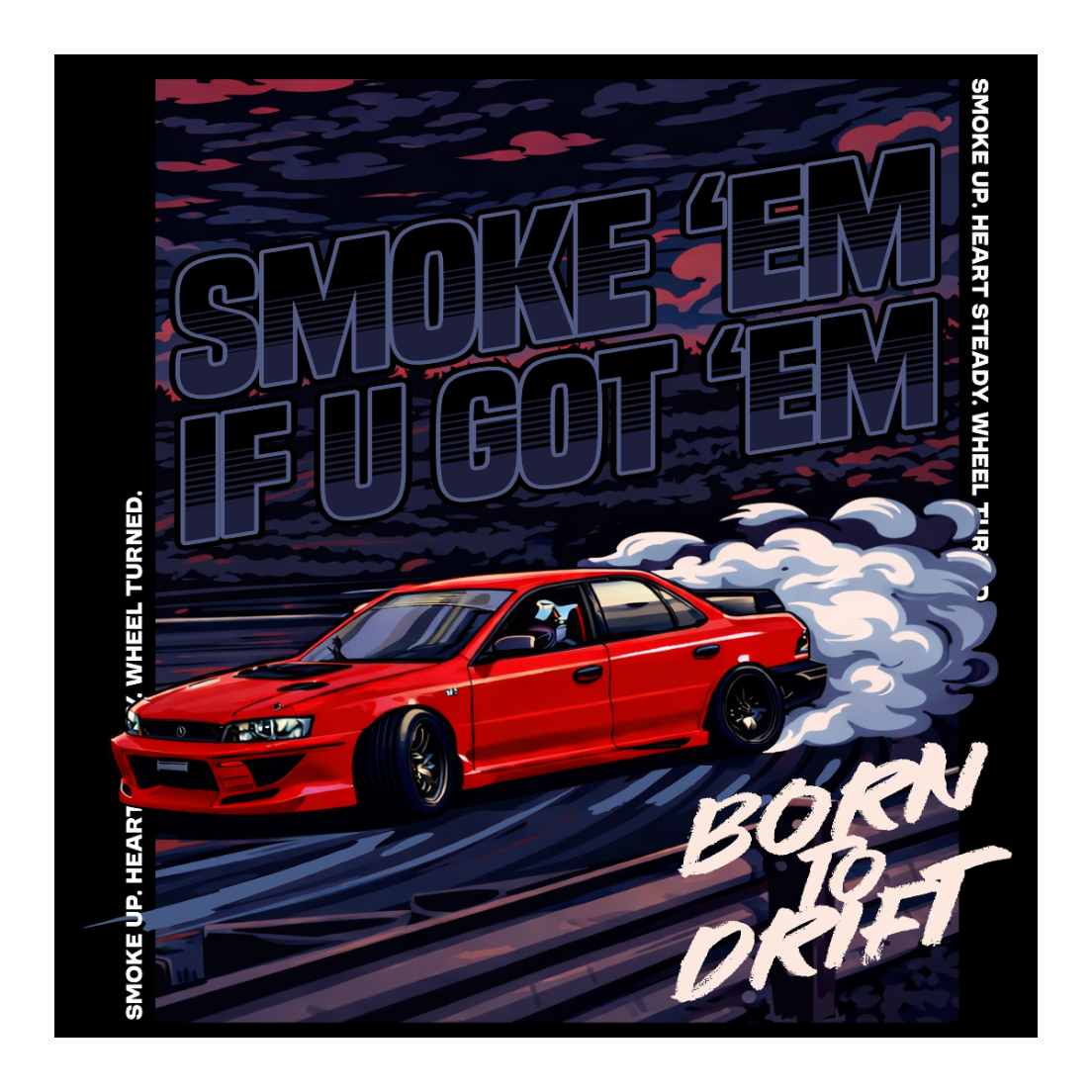 ADDICTIVE Born To Drift Shirt