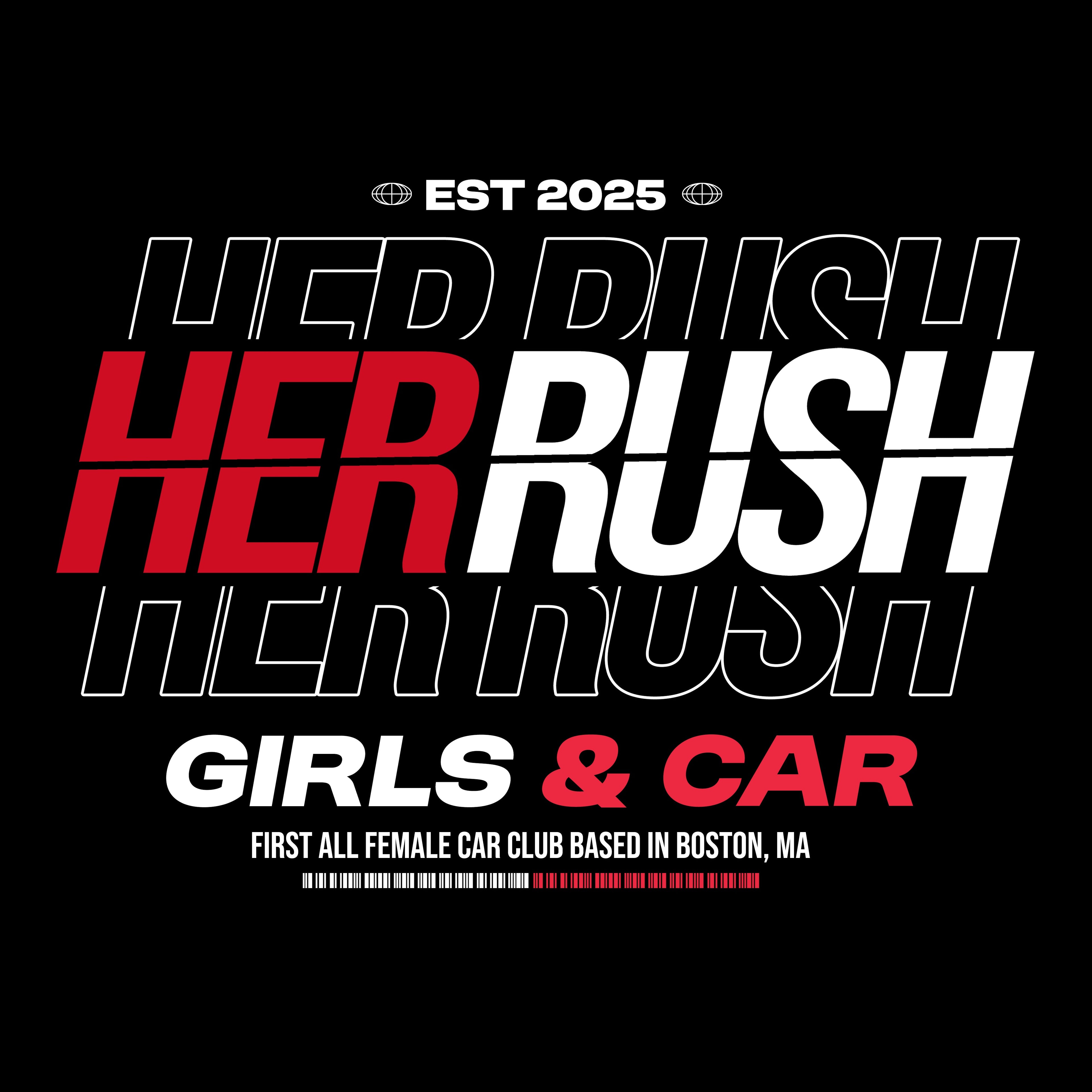 HER_RUSH Girls & Cars Hoodie