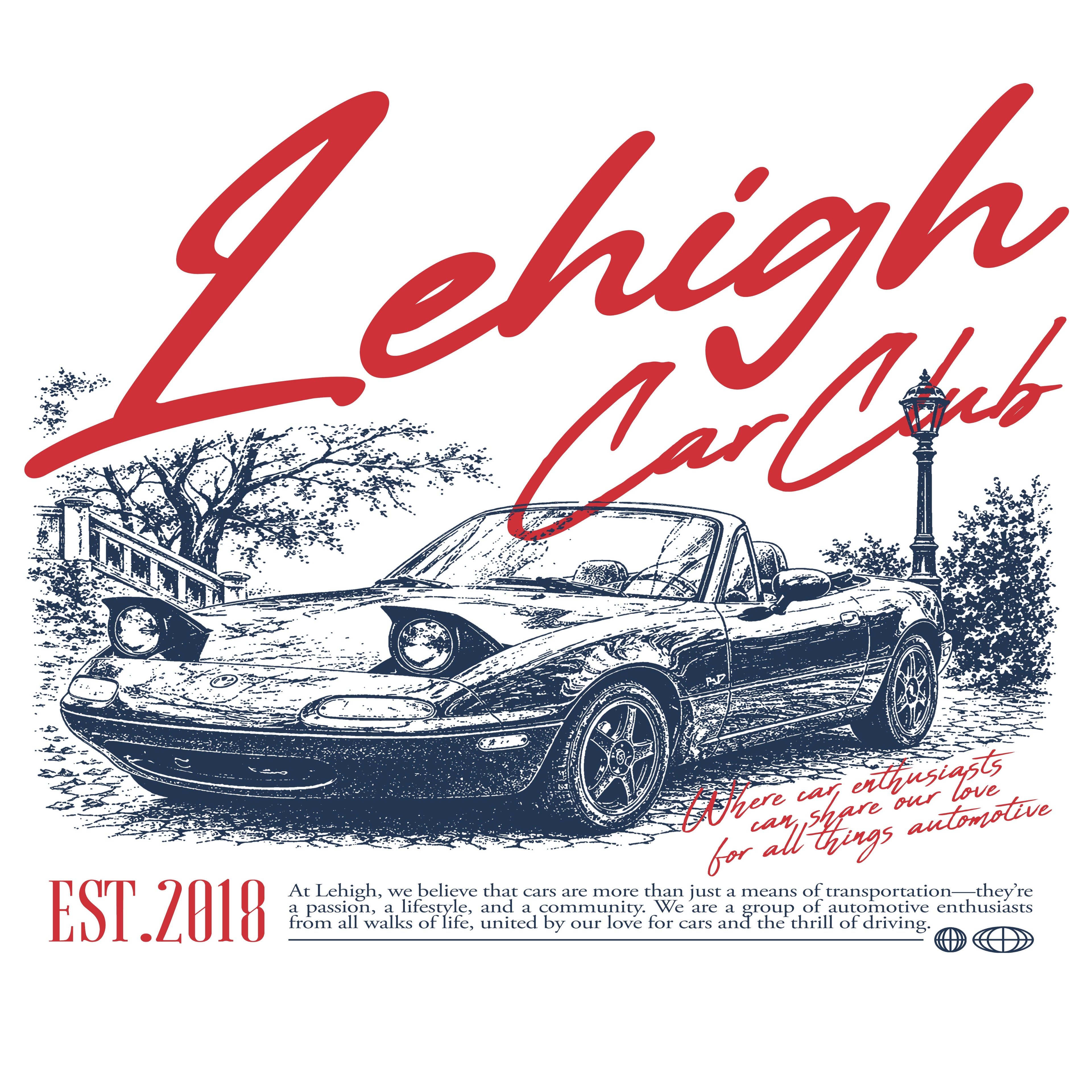 LEHIGH CAR CLUB Logo Shirt