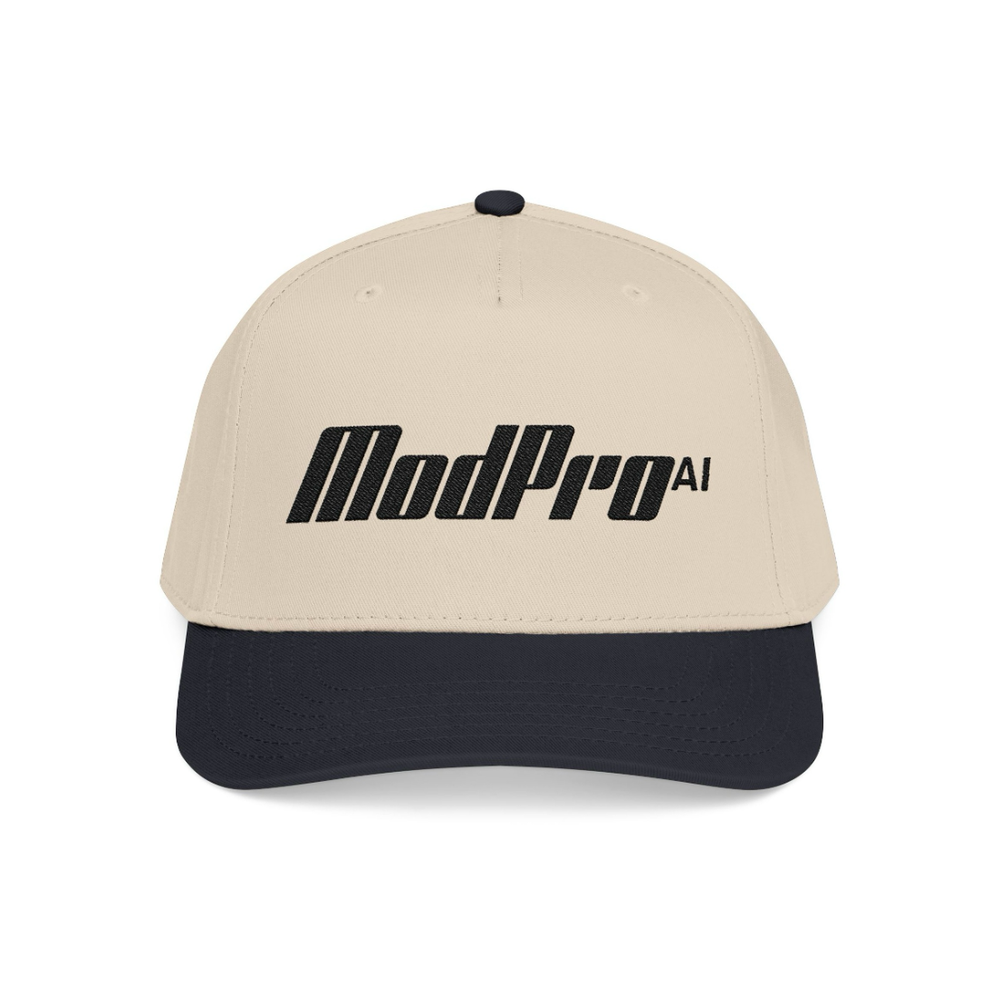 ModPro Embroidered Baseball Cap - Black Logo