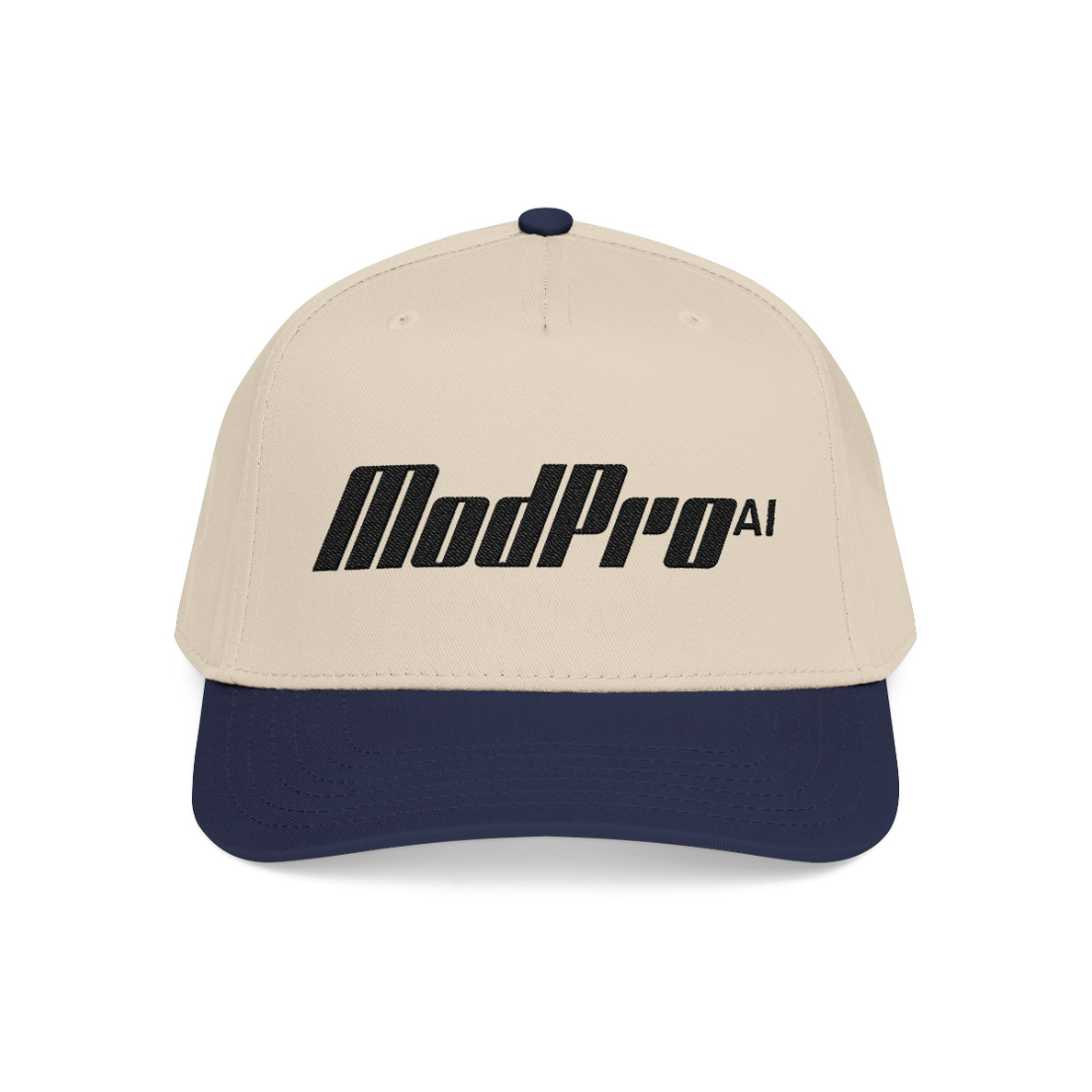 ModPro Embroidered Baseball Cap - Black Logo