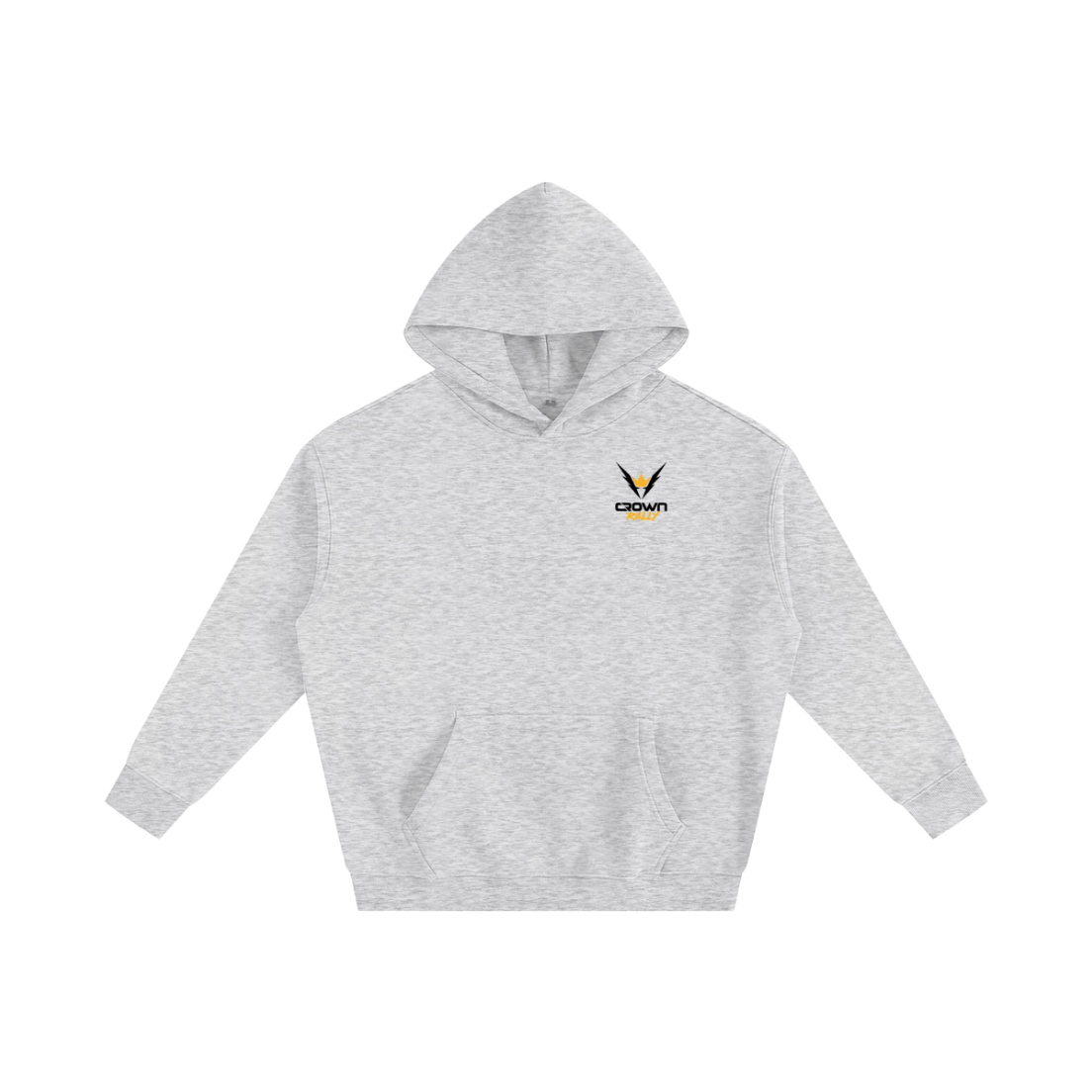 Crown Rally Graphic "#Rally4ACause" Car Print Hoodie Light