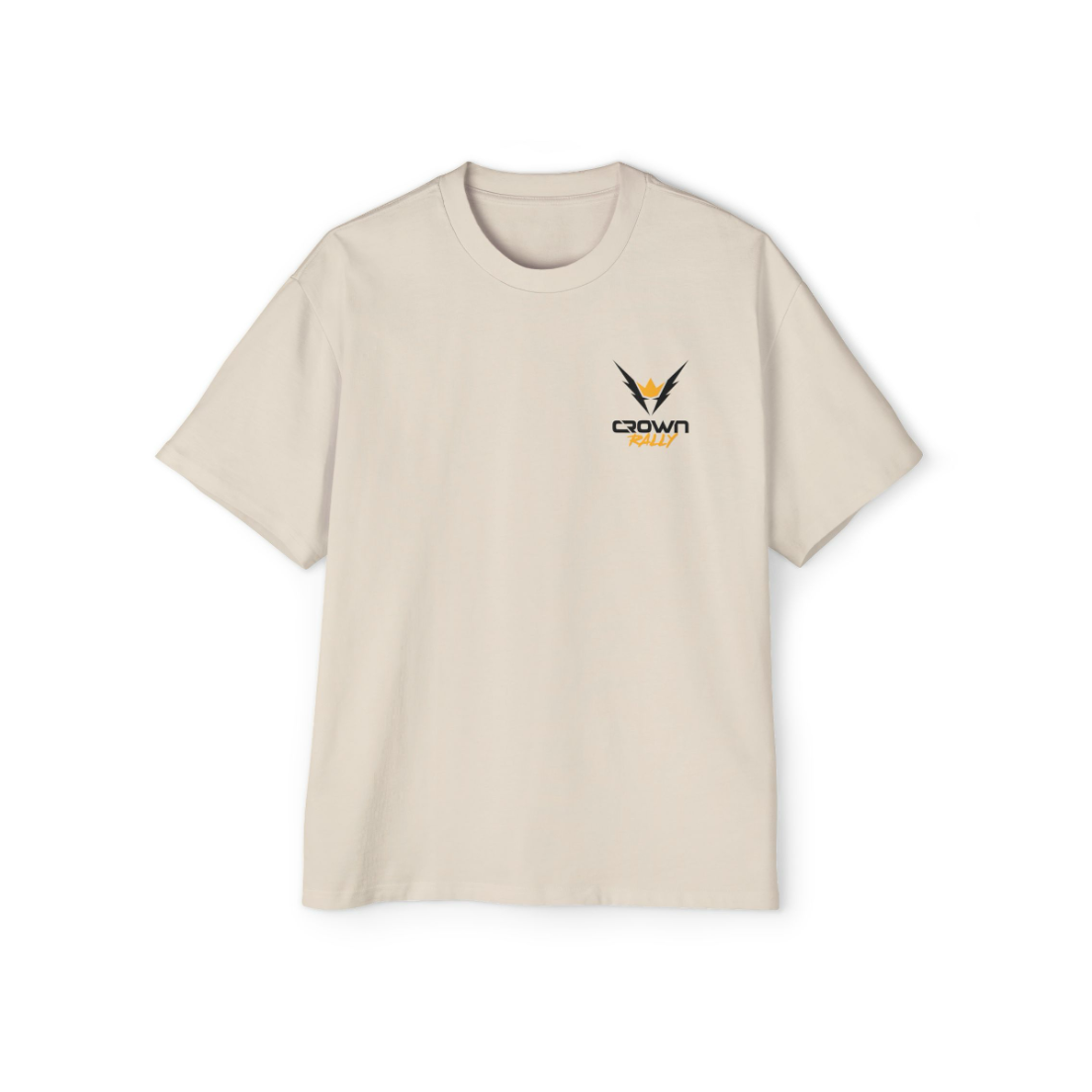 Crown Rally Graphic "#Rally4ACause" Car Print Shirt Light