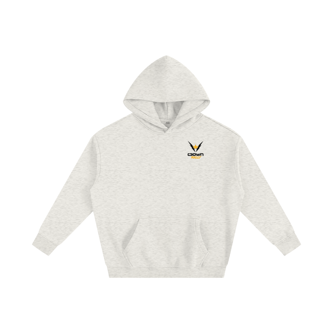 Crown Rally Graphic "#Rally4ACause" Car Print Hoodie Light