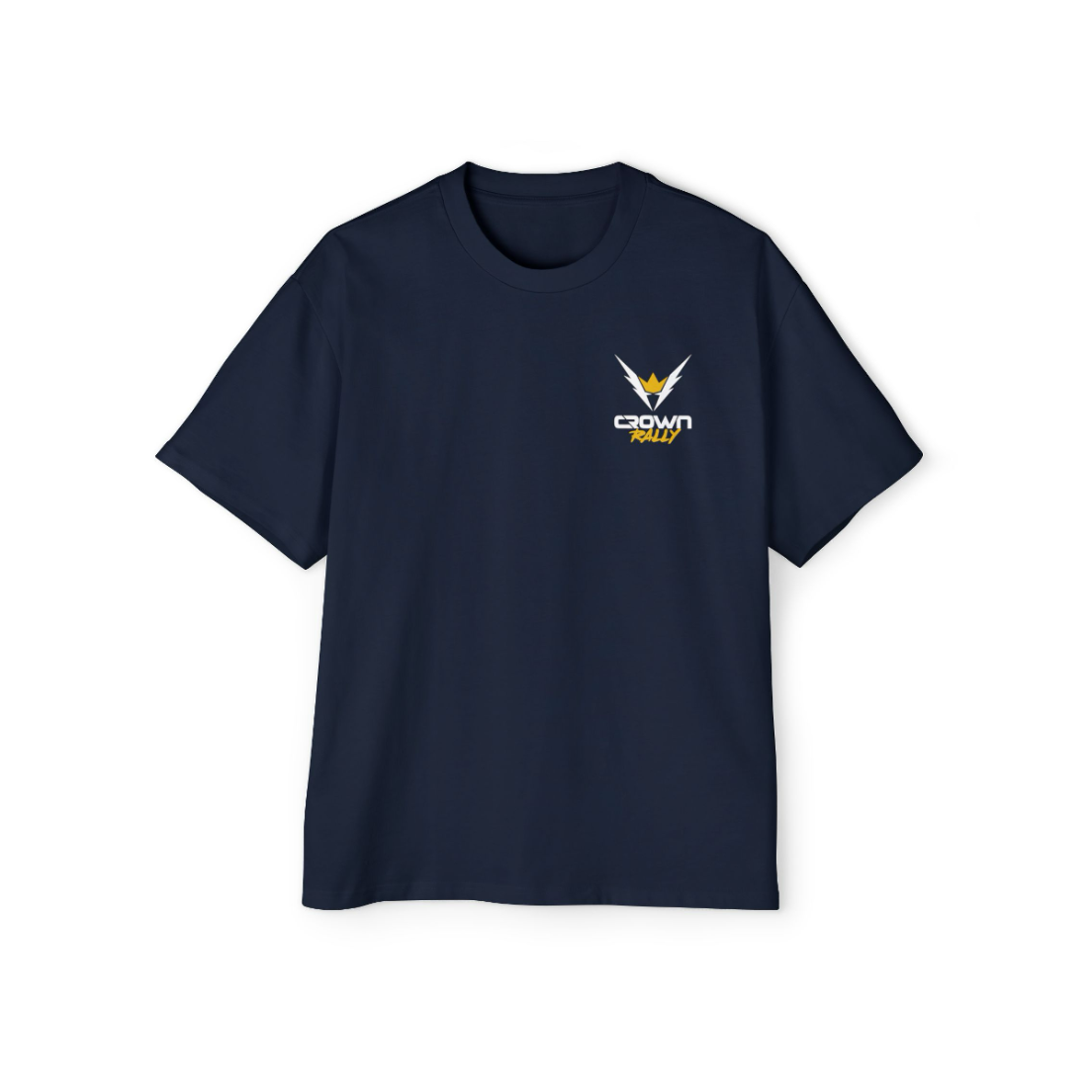 Crown Rally Graphic "#Rally4ACause" Car Print Shirt Dark