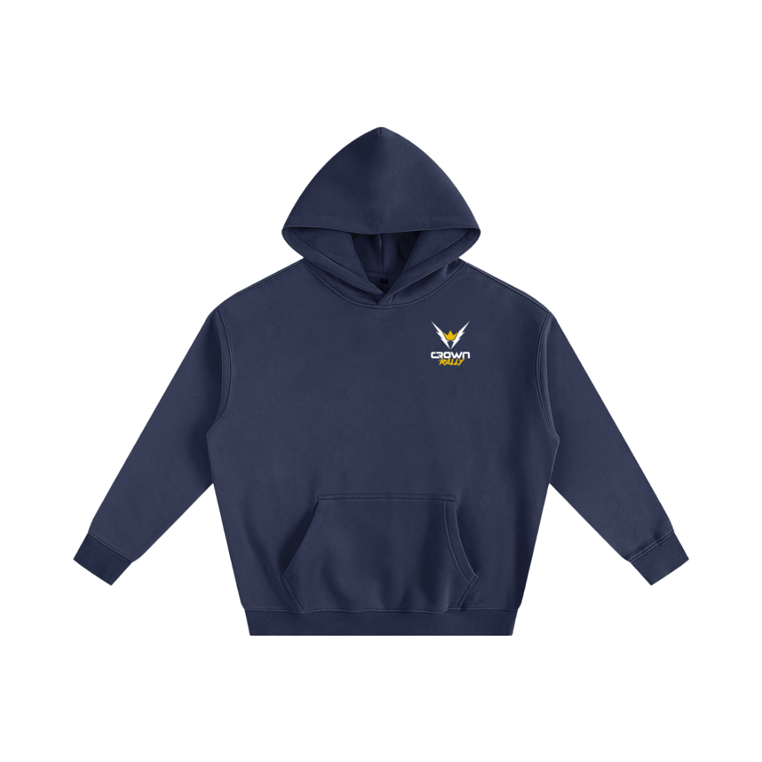 Crown Rally Graphic "#Rally4ACause" Car Print Hoodie Dark