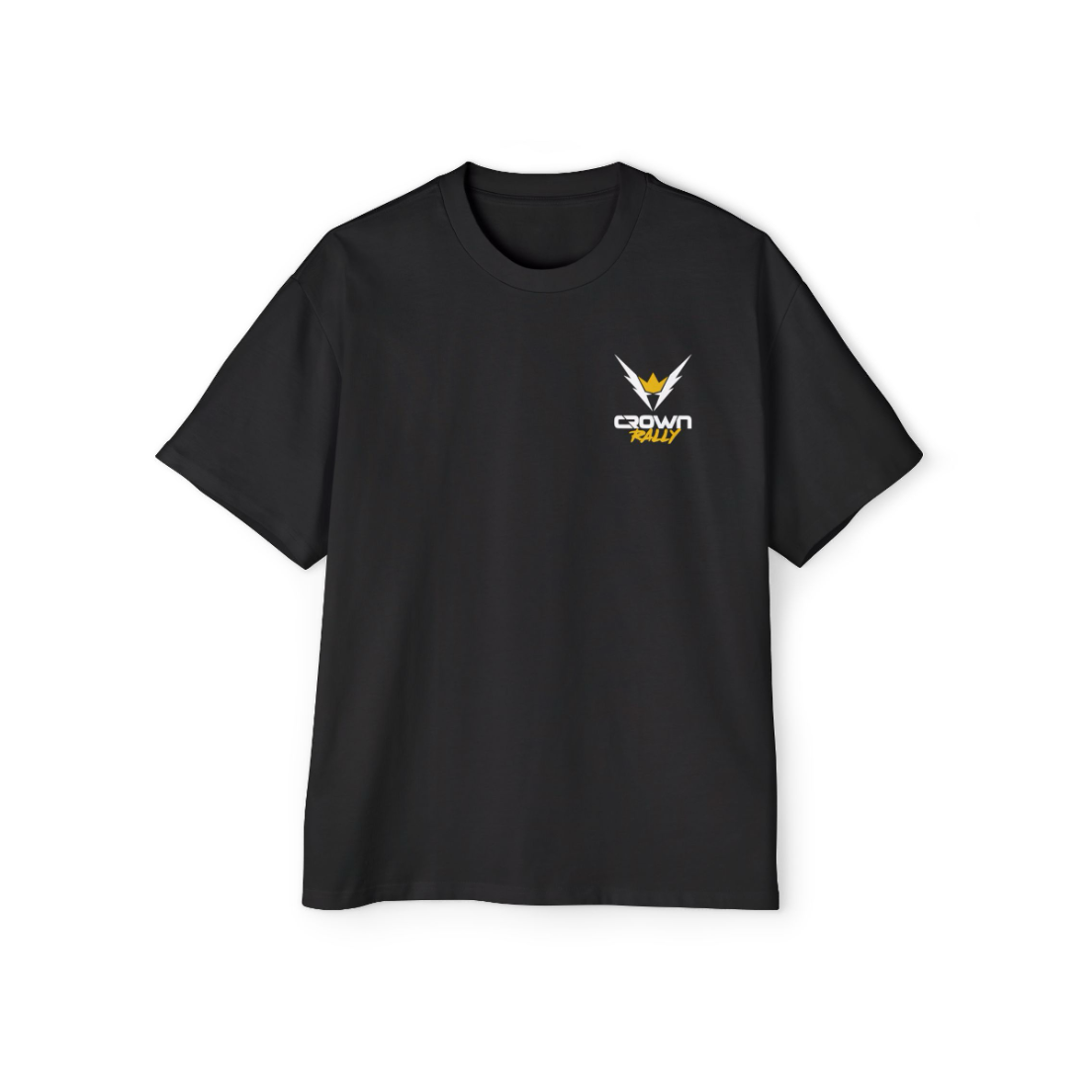 Crown Rally Graphic "#Rally4ACause" Car Print Shirt Dark