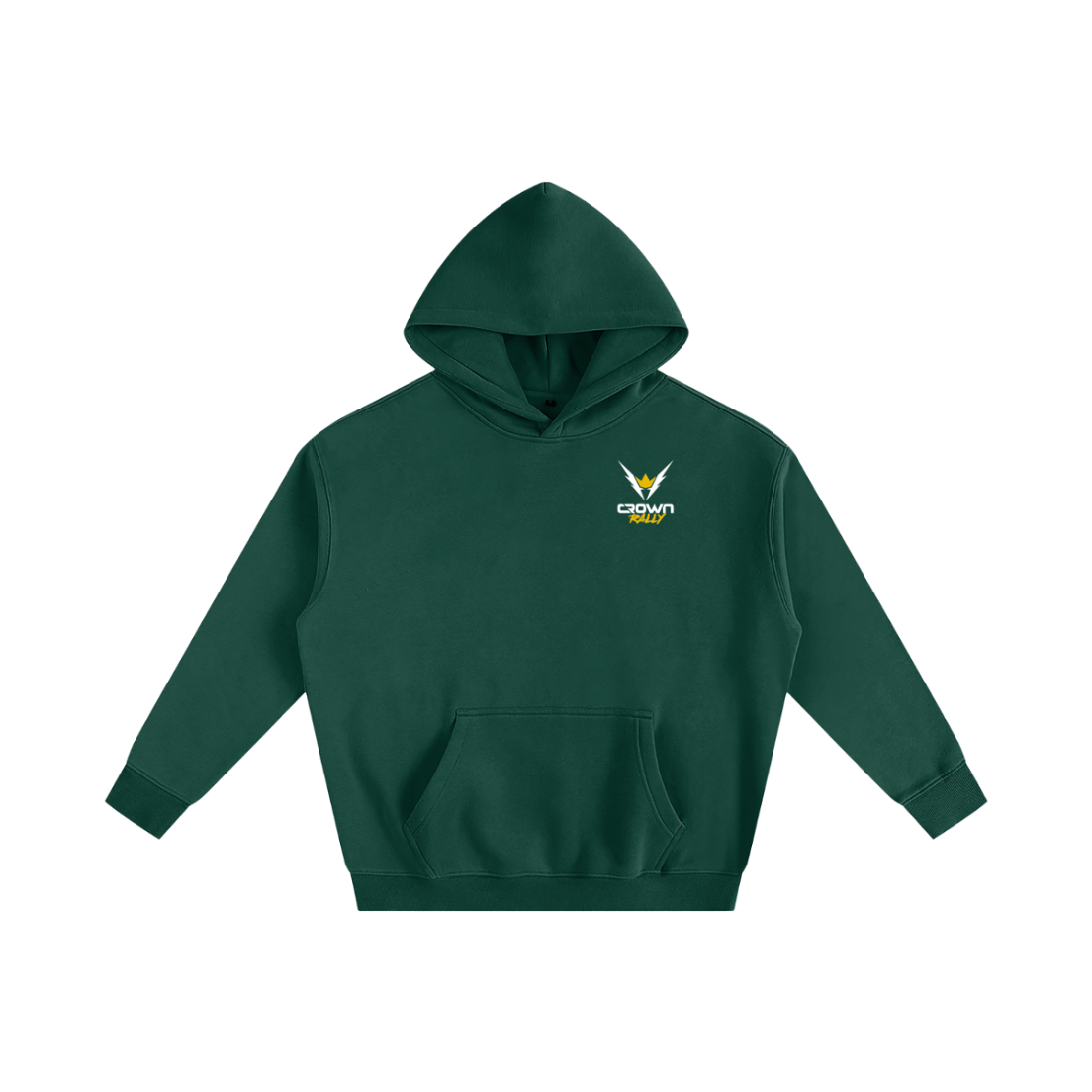 Crown Rally Graphic "#Rally4ACause" Car Print Hoodie Dark