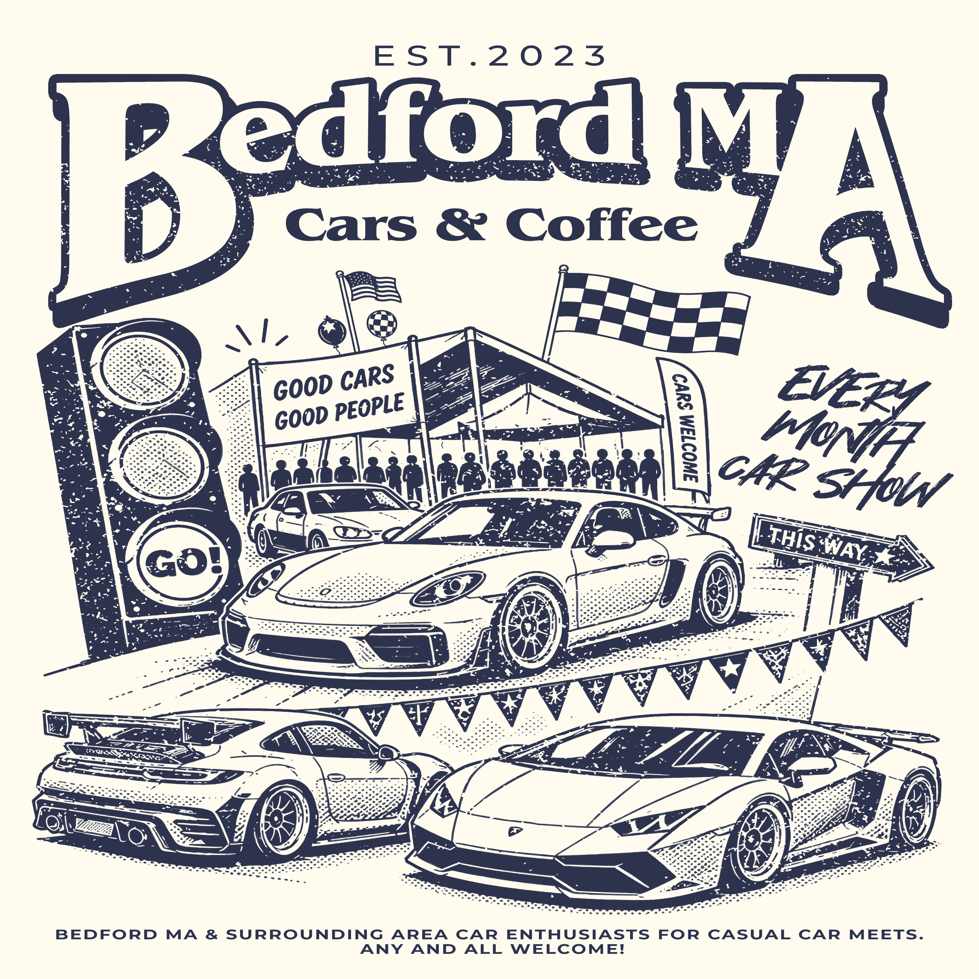 Bedford Cars & Coffee Meet Shirt - Women's