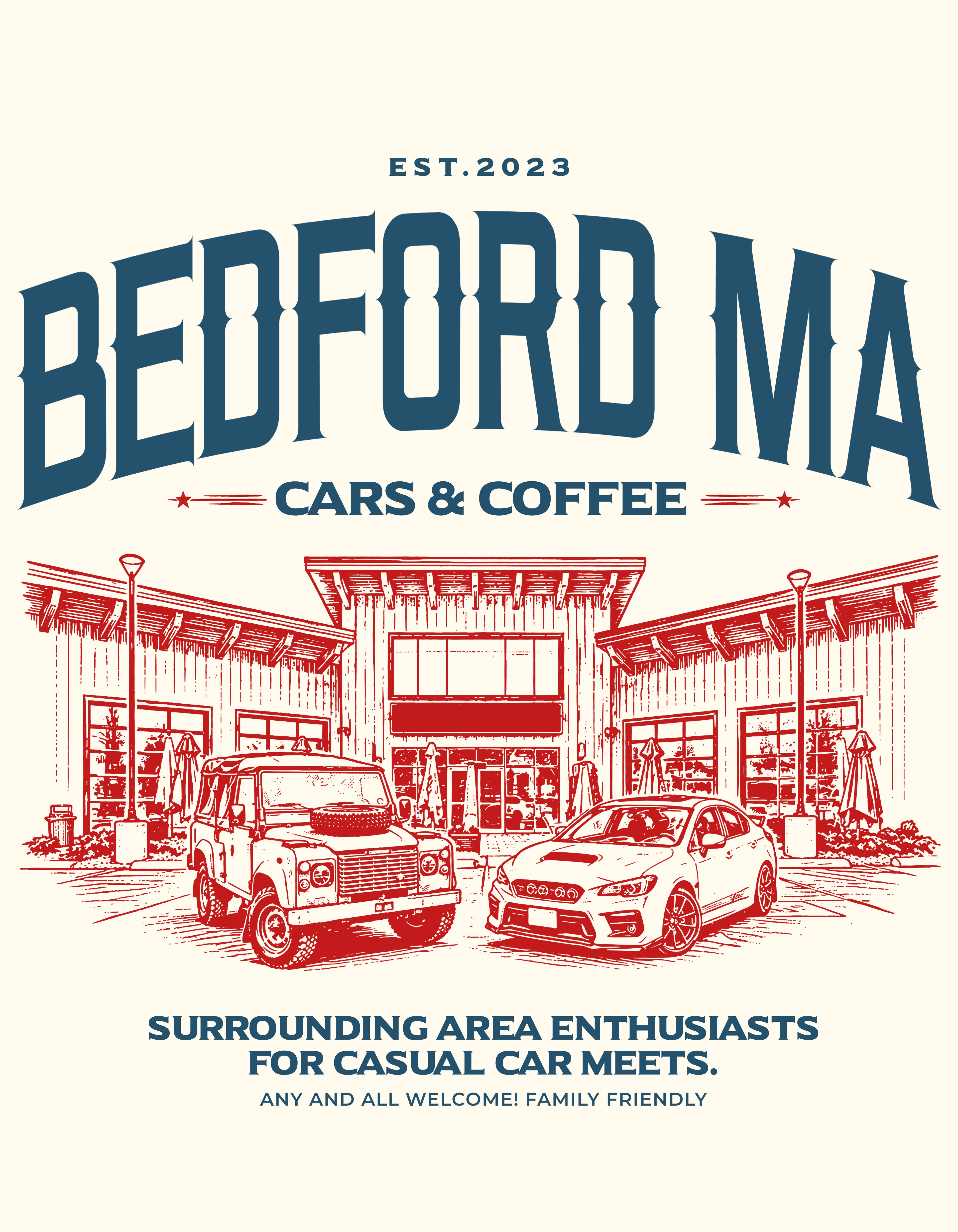 Bedford Cars & Coffee Shirt
