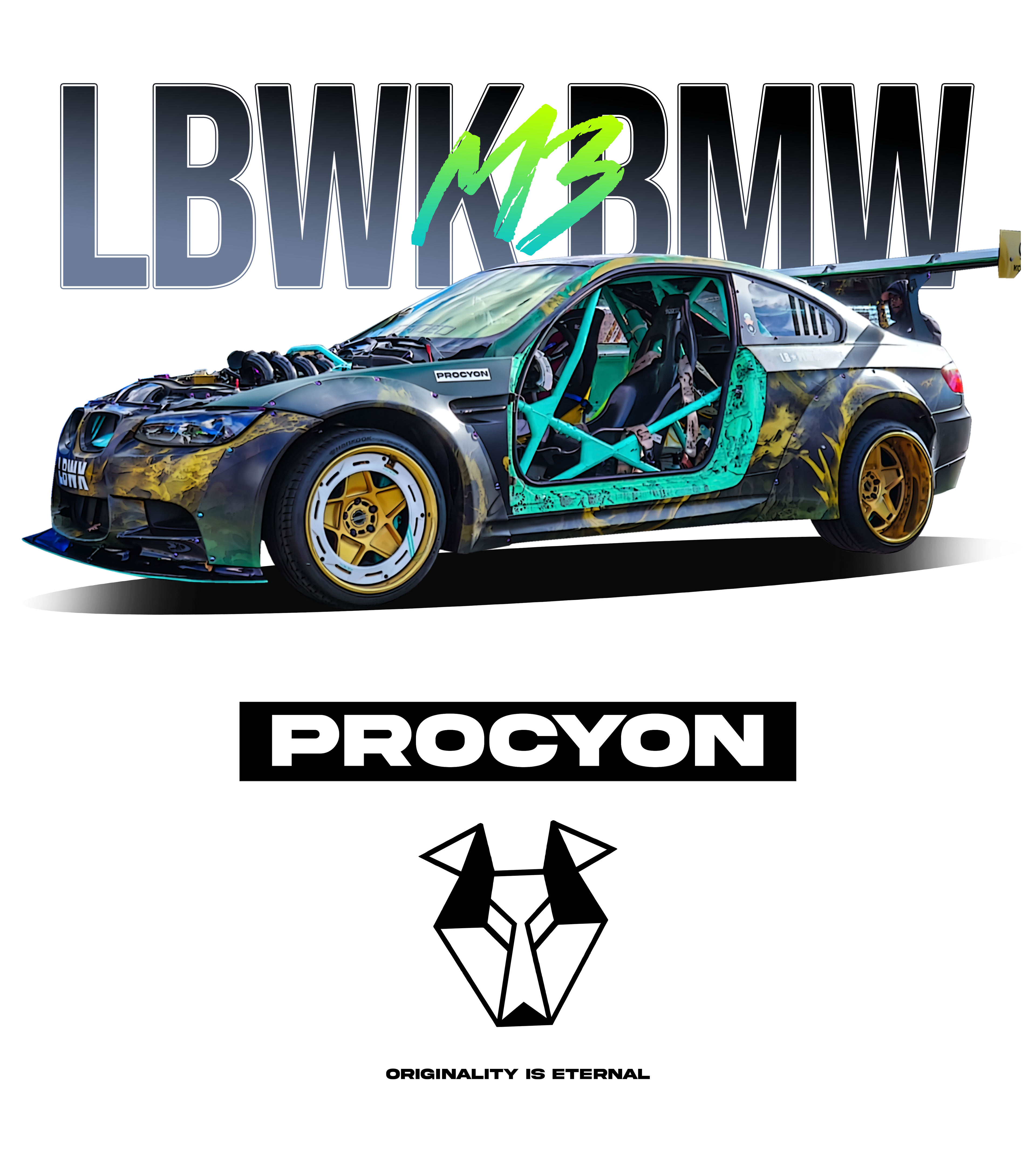 PROCYON LBWK BMW M3 Shirt
