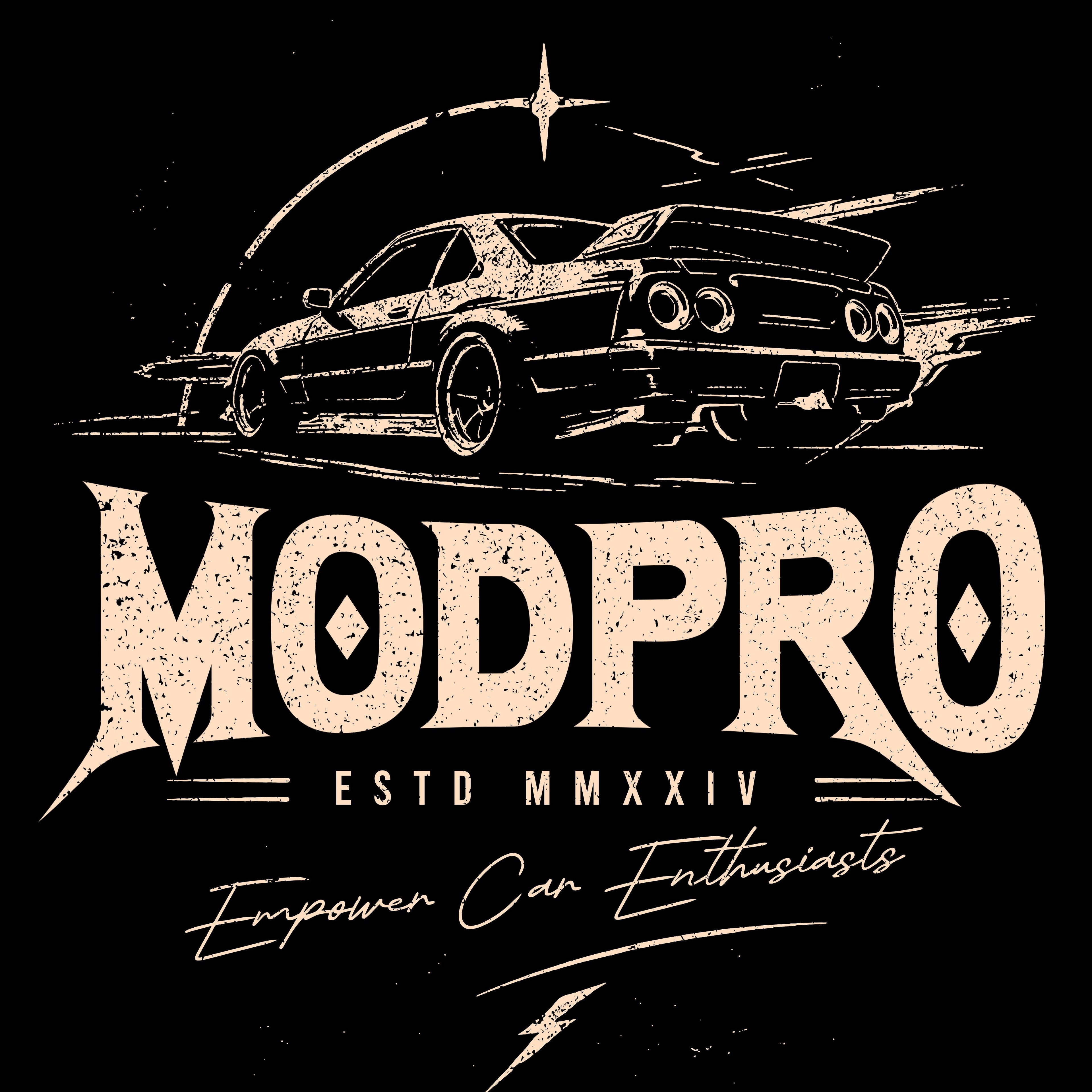 ModPro Empower Vintage Car Lightweight Shirt