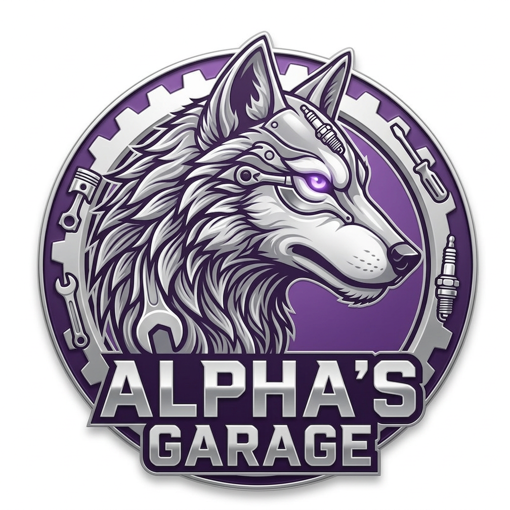 ALPHA'S GARAGE Logo Shirt - Women's