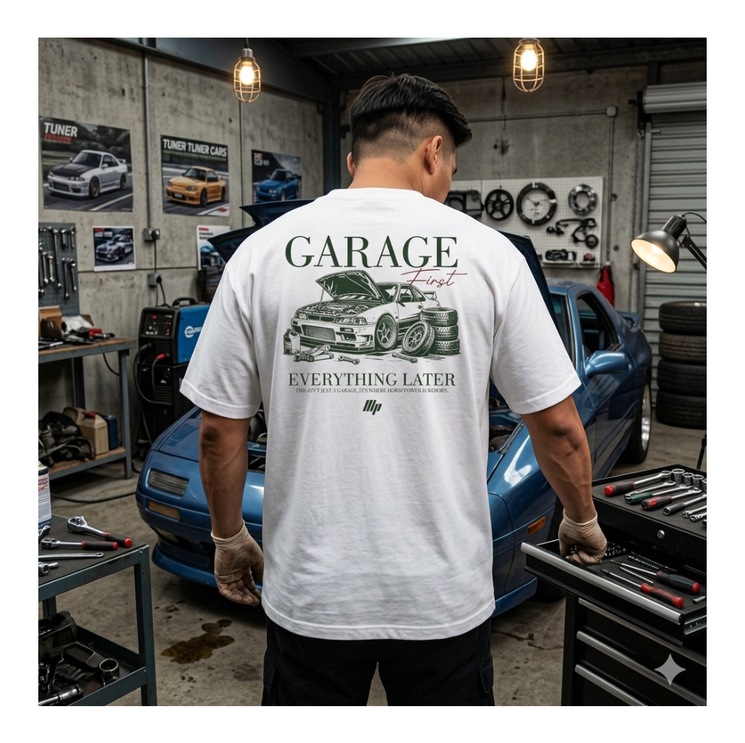 ModPro "Garage First, Everything Later" Shirt