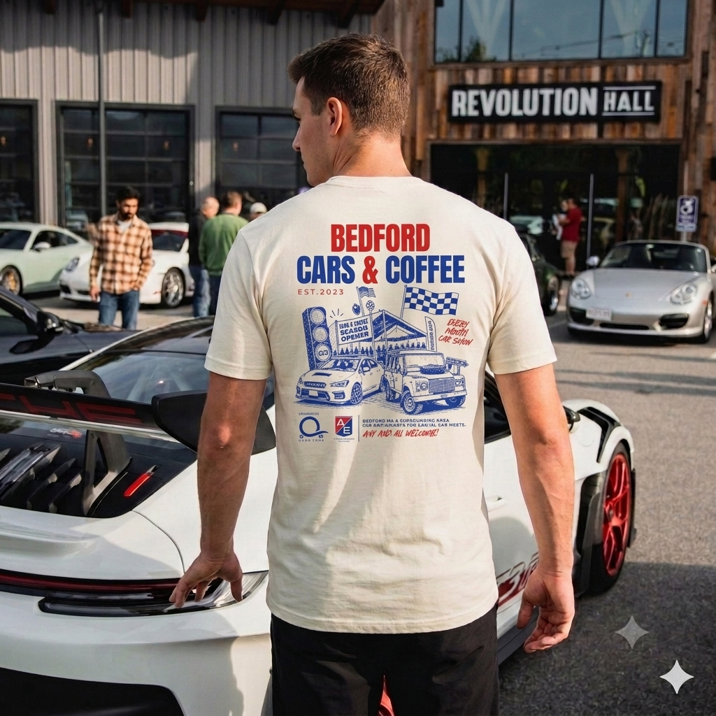 Bedford Cars & Coffee Meet Shirt
