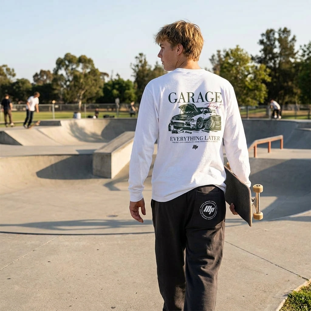 ModPro "Garage First, Everything Later" Shirt - Long Sleeve