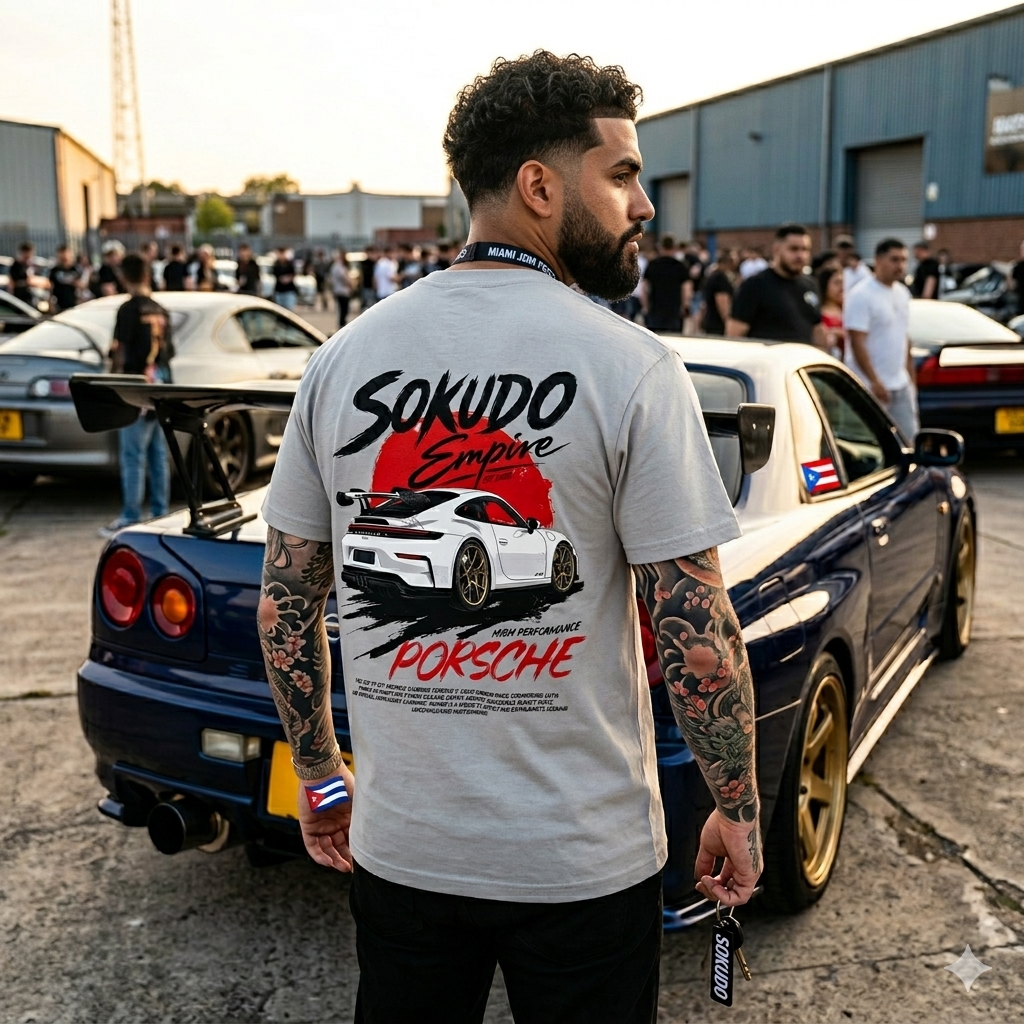 SOKUDO EMPIRE Porsche GT3 Racing Cooling Shirt