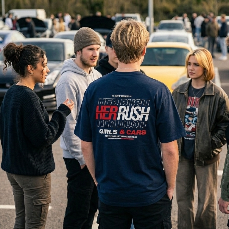 HER_RUSH Girls & Cars Shirt