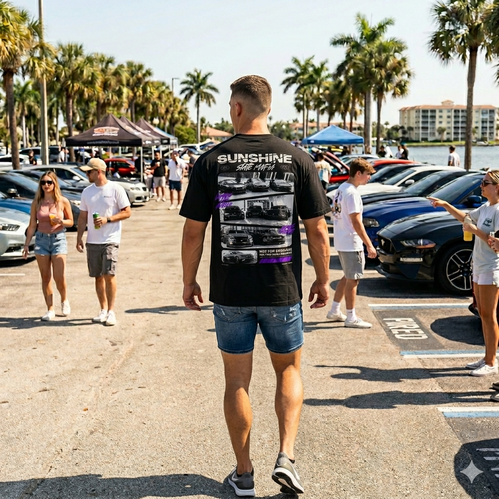 SUNSHINE STATE MAFIA— Retro Automotive Cooling Shirt