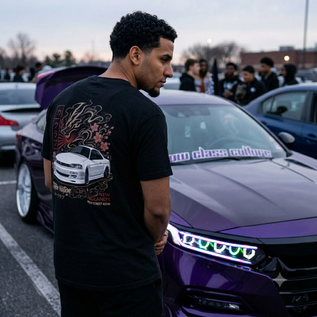 STATION NATION Sakura Japanese Street Style Shirt