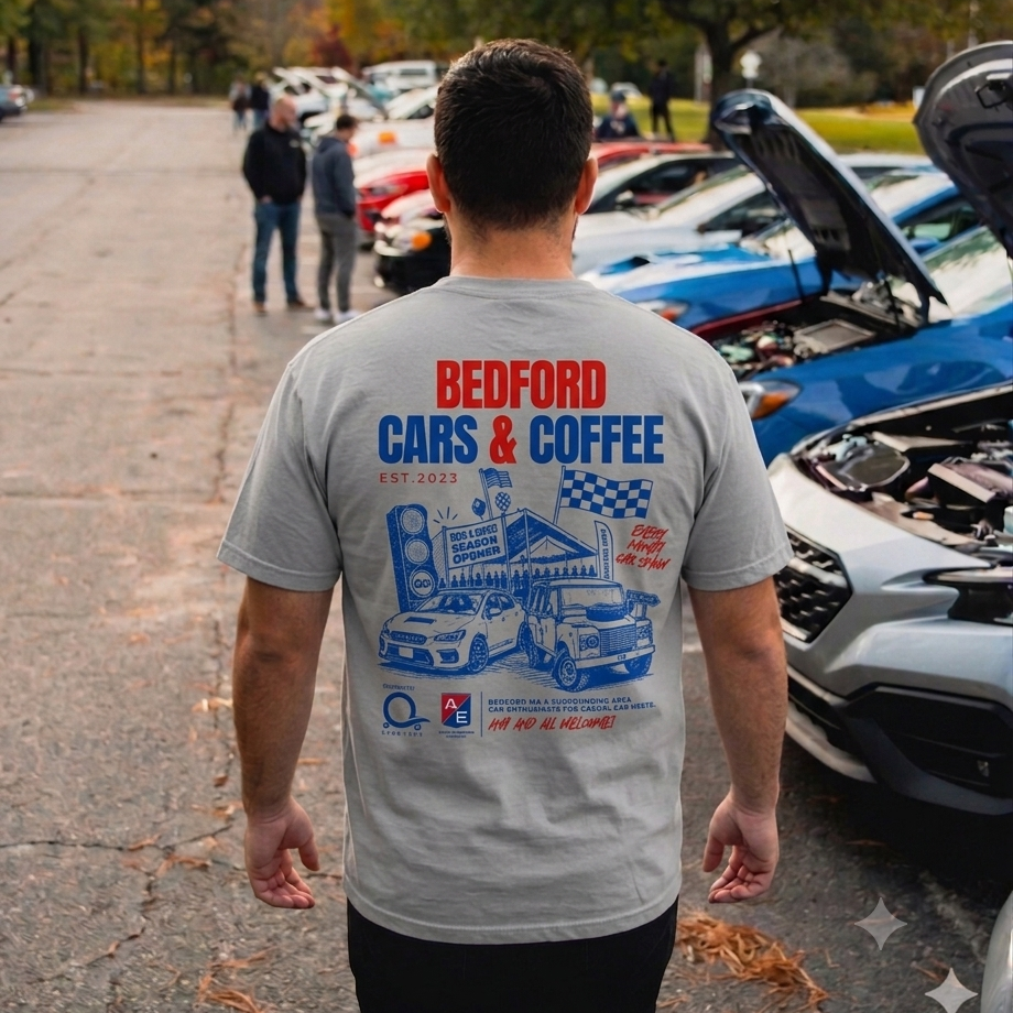Bedford Cars & Coffee Meet Cooling Shirt