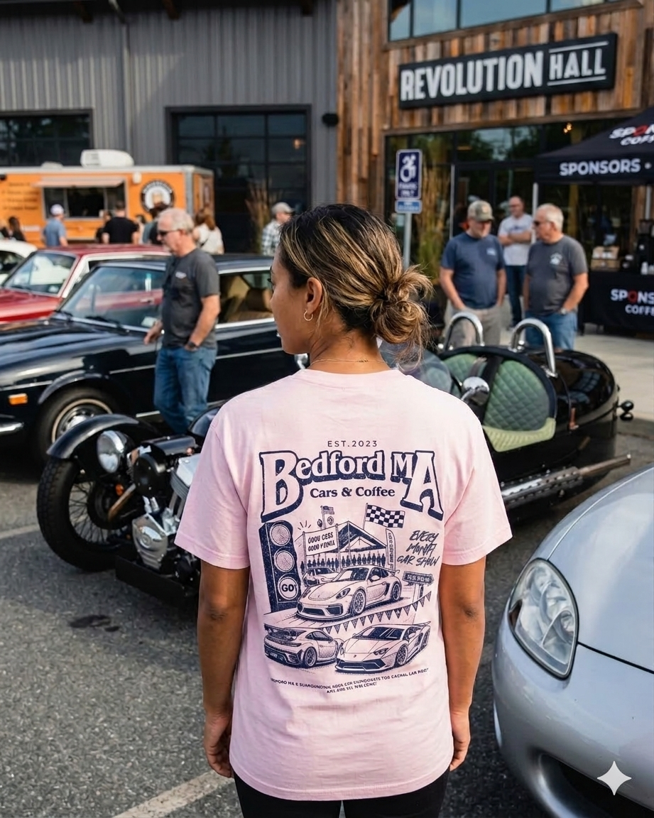 Bedford Cars & Coffee Meet Cooling Shirt