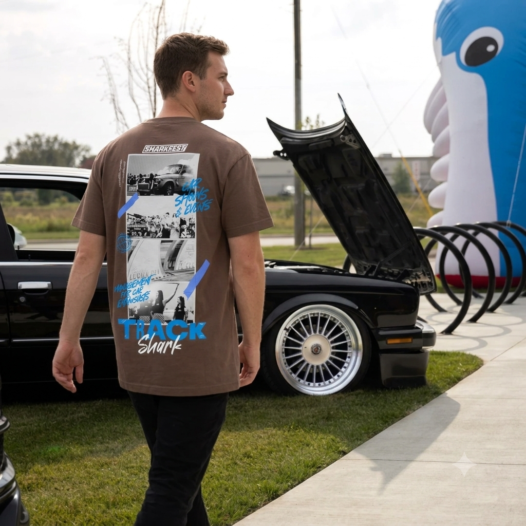 TRACKSHARK CLUB - Motorsport Graphic Cooling Shirt