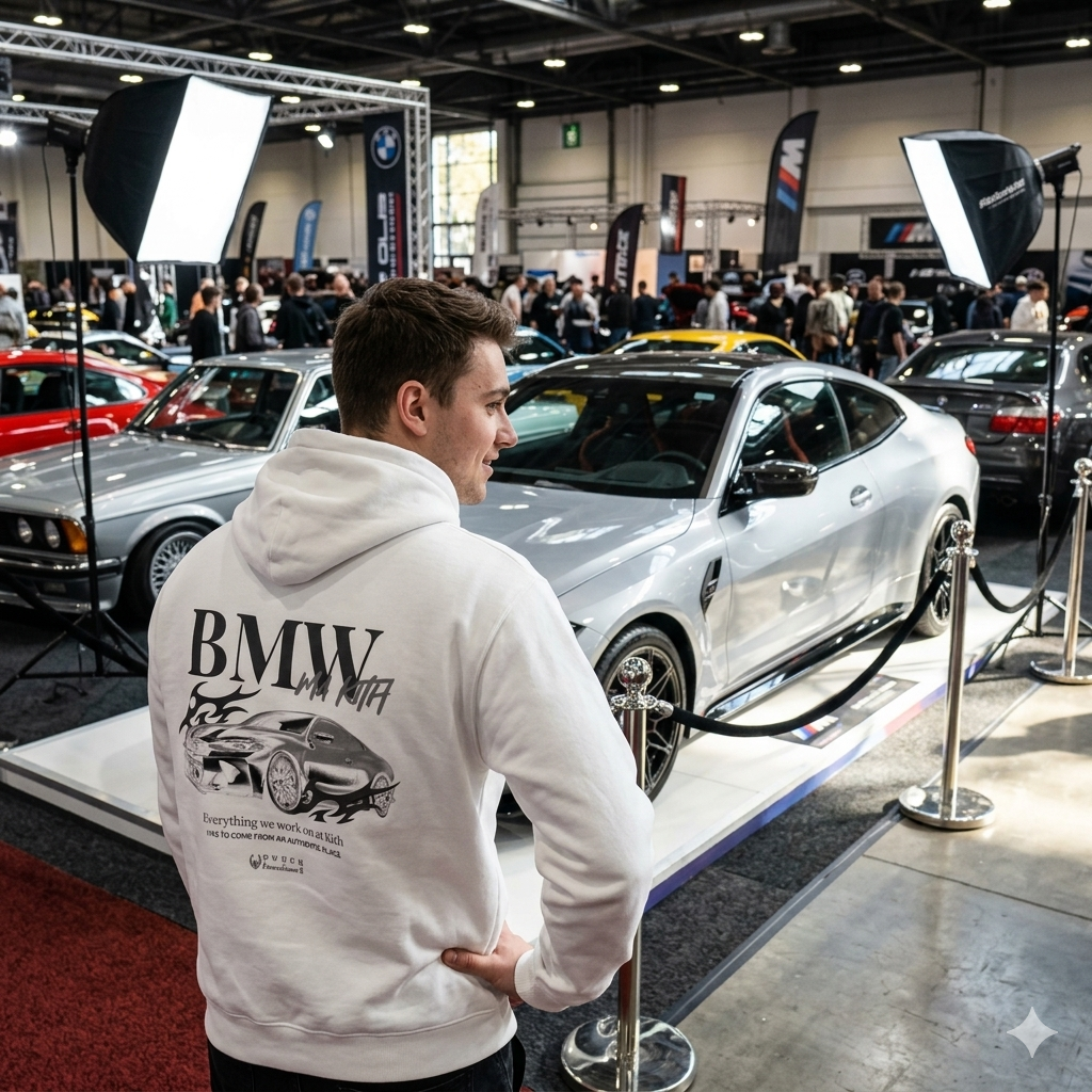 Punch For Parkinson's BMX Car Crew Hoodie