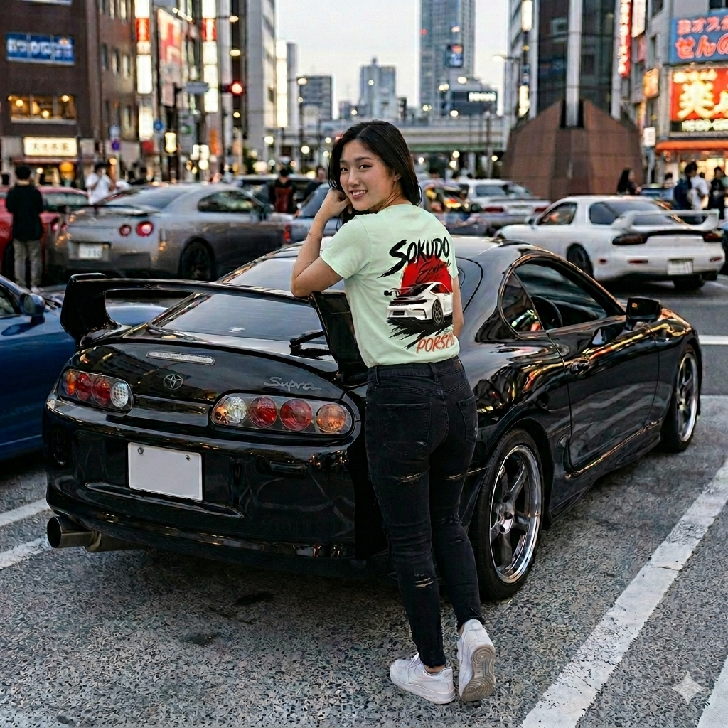 SOKUDO EMPIRE Porsche GT3 Racing Shirt - Women's