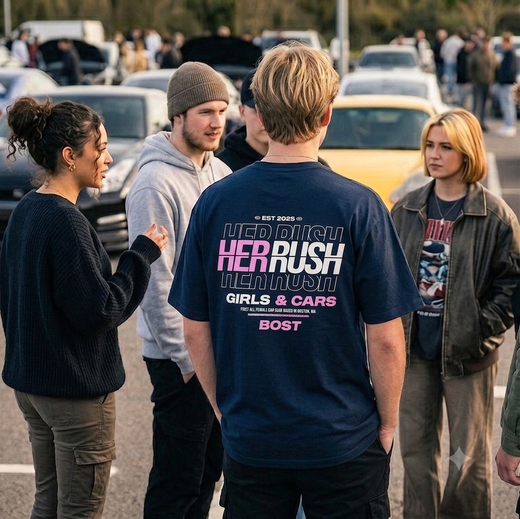 HER_RUSH Girls & Cars Shirt