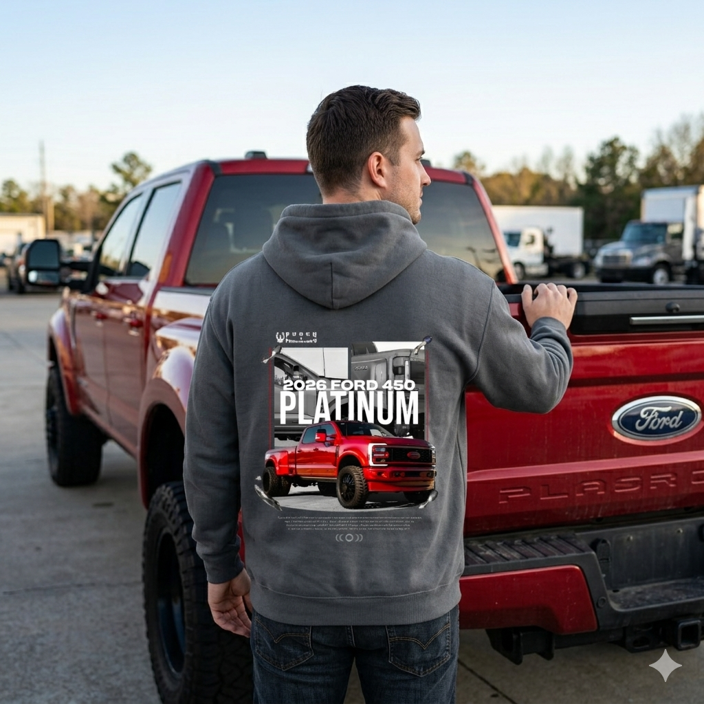 Punch For Parkinson's Ford F-150 PLATINUM Graphic Hoodie