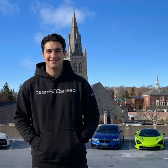 Team603Speed Logo Hoodie Dark