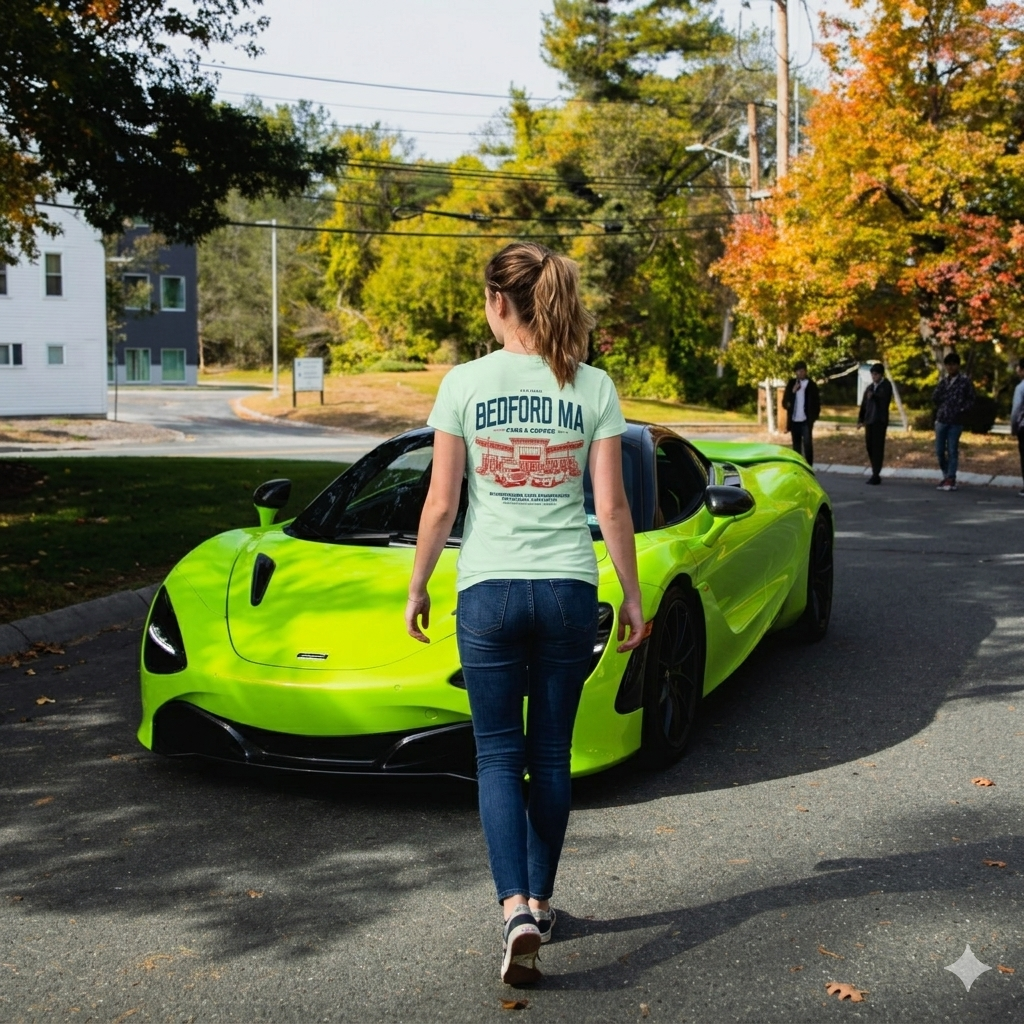 Bedford Cars & Coffee Shirt - Women's