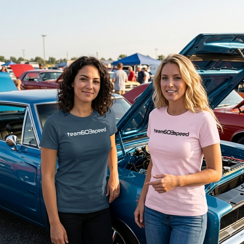 Team603Speed Racing Shirt Dark - Women's