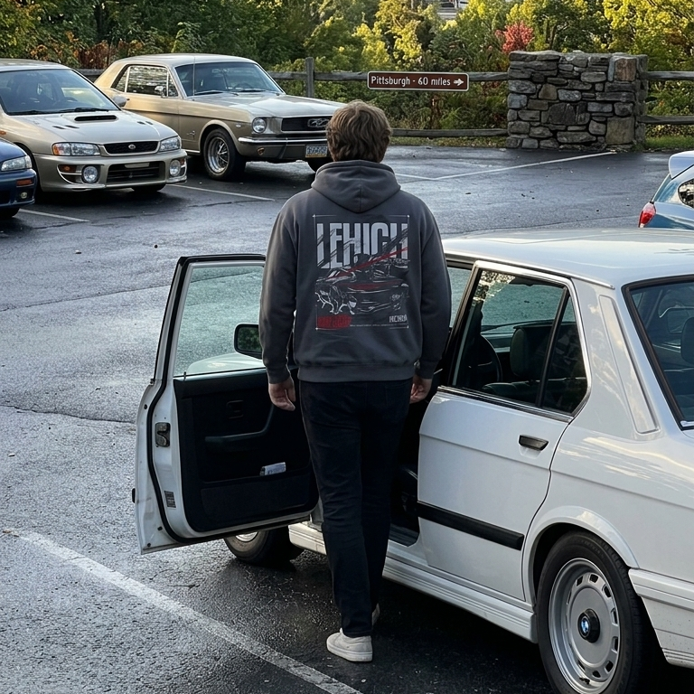 LEHIGH CAR CLUB GT3RS Racing Hoodie