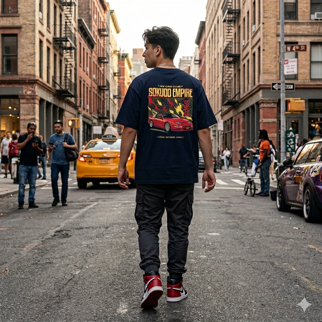 SOKUDO EMPIRE Retro JDM Car Club Shirt