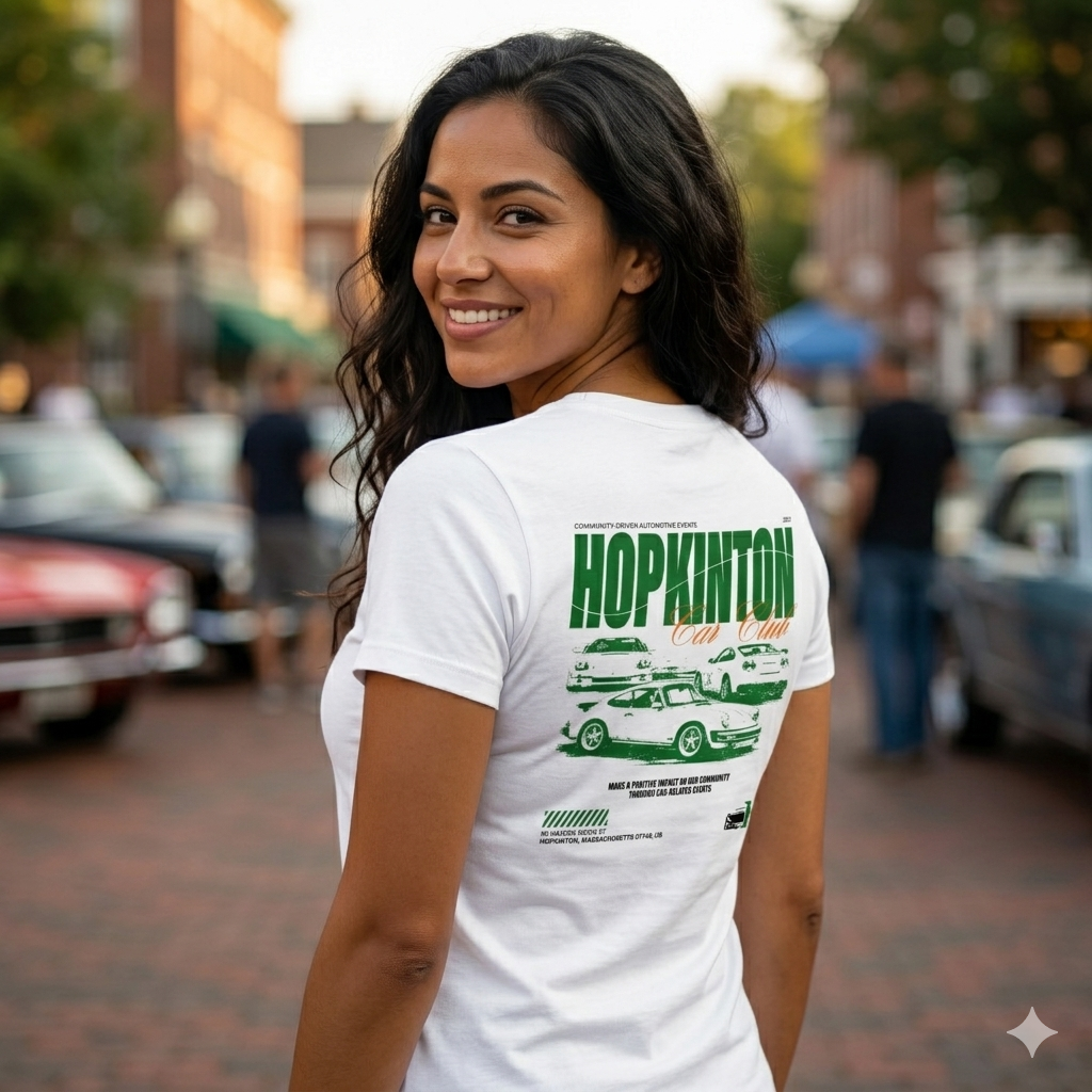 HOPKINTON Car Club Shirt - Women's