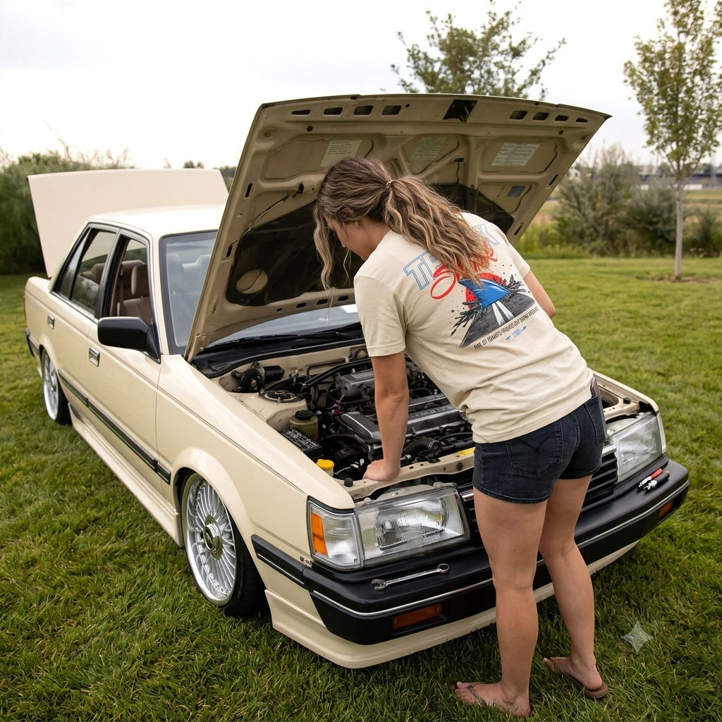 TRACKSHARK CLUB — Retro Racing Shark Lightweight Tee