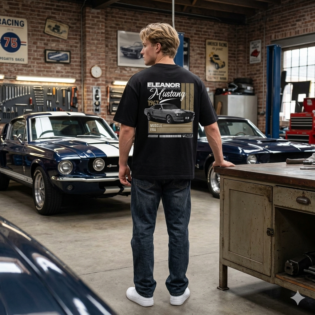Punch For Parkinson's 1967 Eleanor Mustang Graphic Shirt