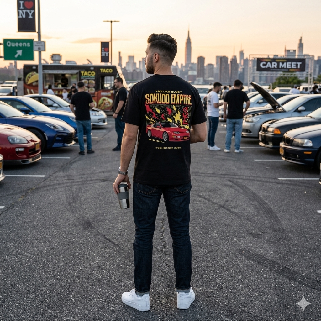 SOKUDO EMPIRE Retro JDM Car Club Cooling Shirt