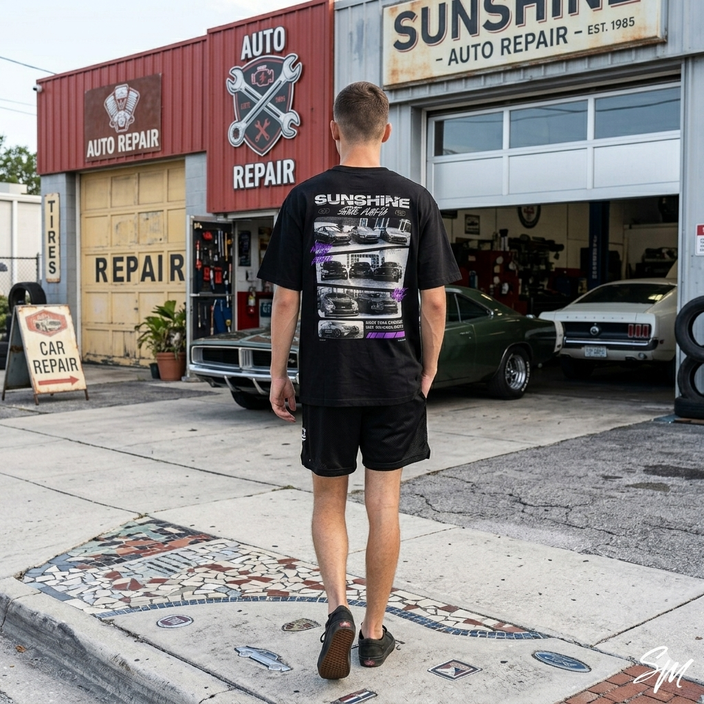 SUNSHINE STATE MAFIA— Retro Automotive Shirt