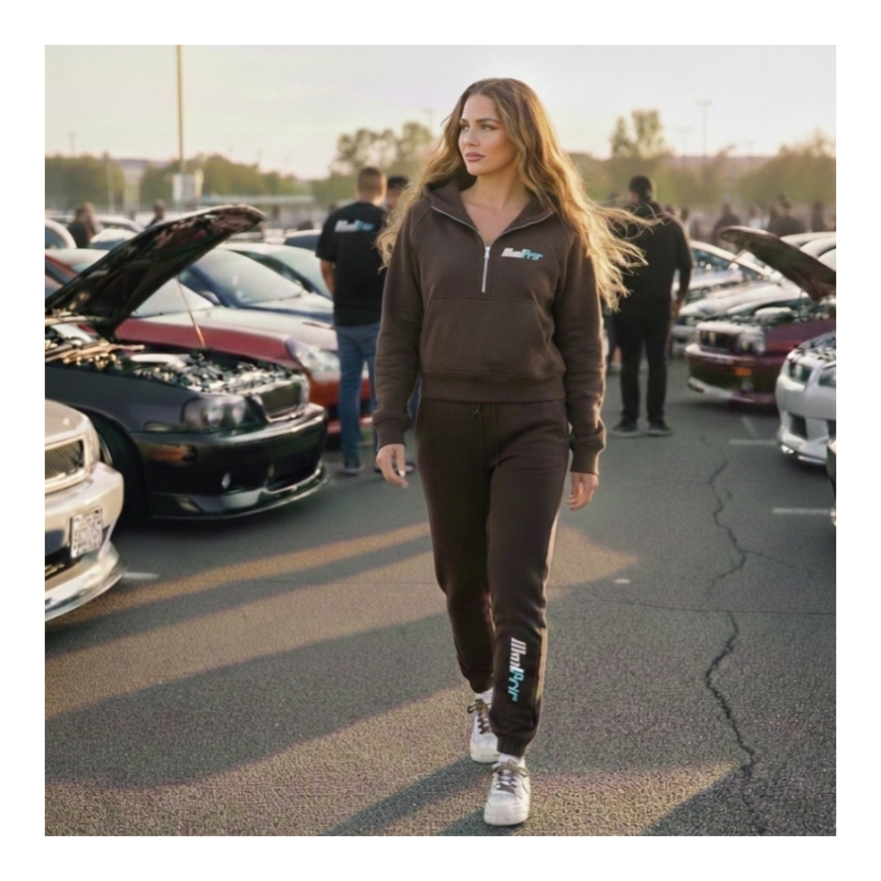 Women's ModPro Cropped Half-Zip Hoodie