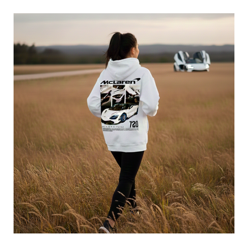 ModPro McLaren 720S Graphic Hoodie - Black Print