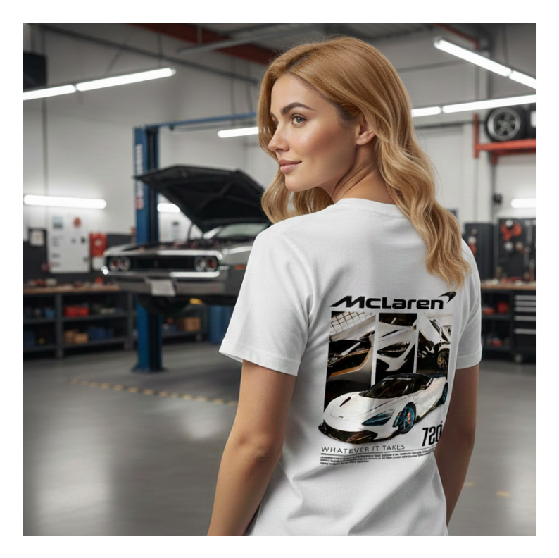 ModPro McLaren 720S Graphic Shirt - Black Print